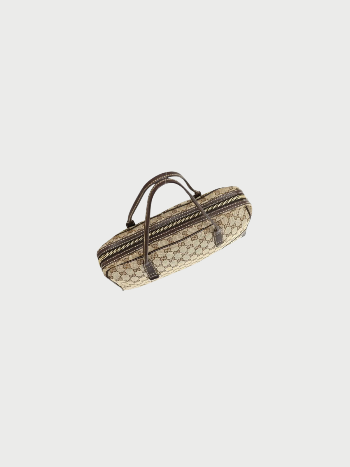 Gucci 2000s Beige GG Canvas Handbag
