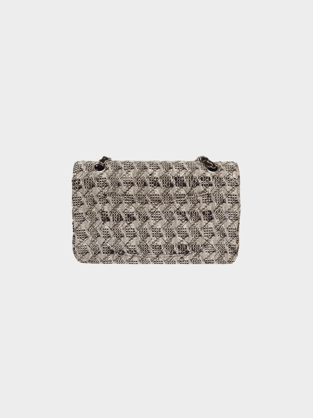 Chanel 2005 Multicolor Tweed Timeless Classic Flap Bag