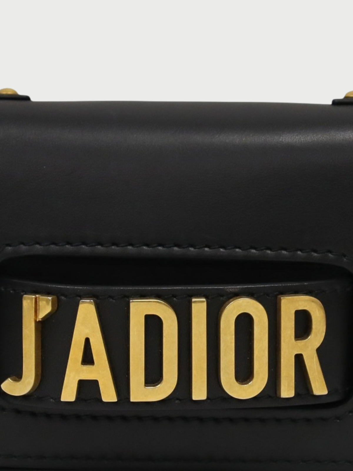 Christian Dior SS 2017 Black Leather J'ADIOR Chain Shoulder Bag