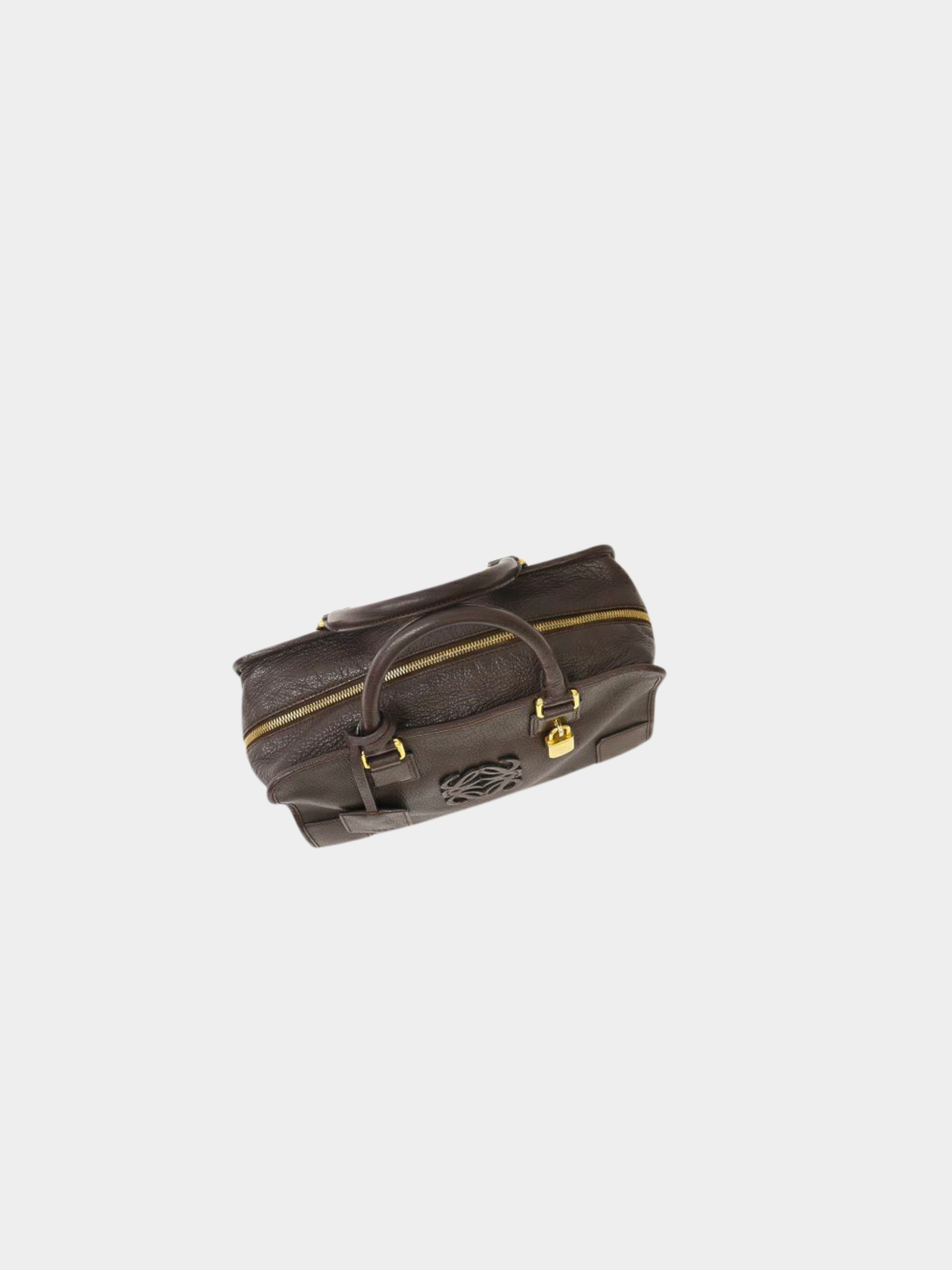 Loewe 2000s Brown Leather Amazona 28 Bag