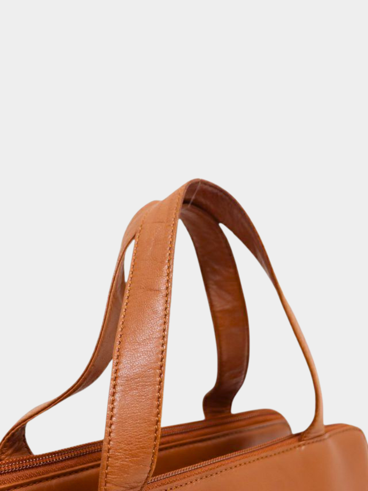 Loewe 2000s Brown Leather Anagram Handbag