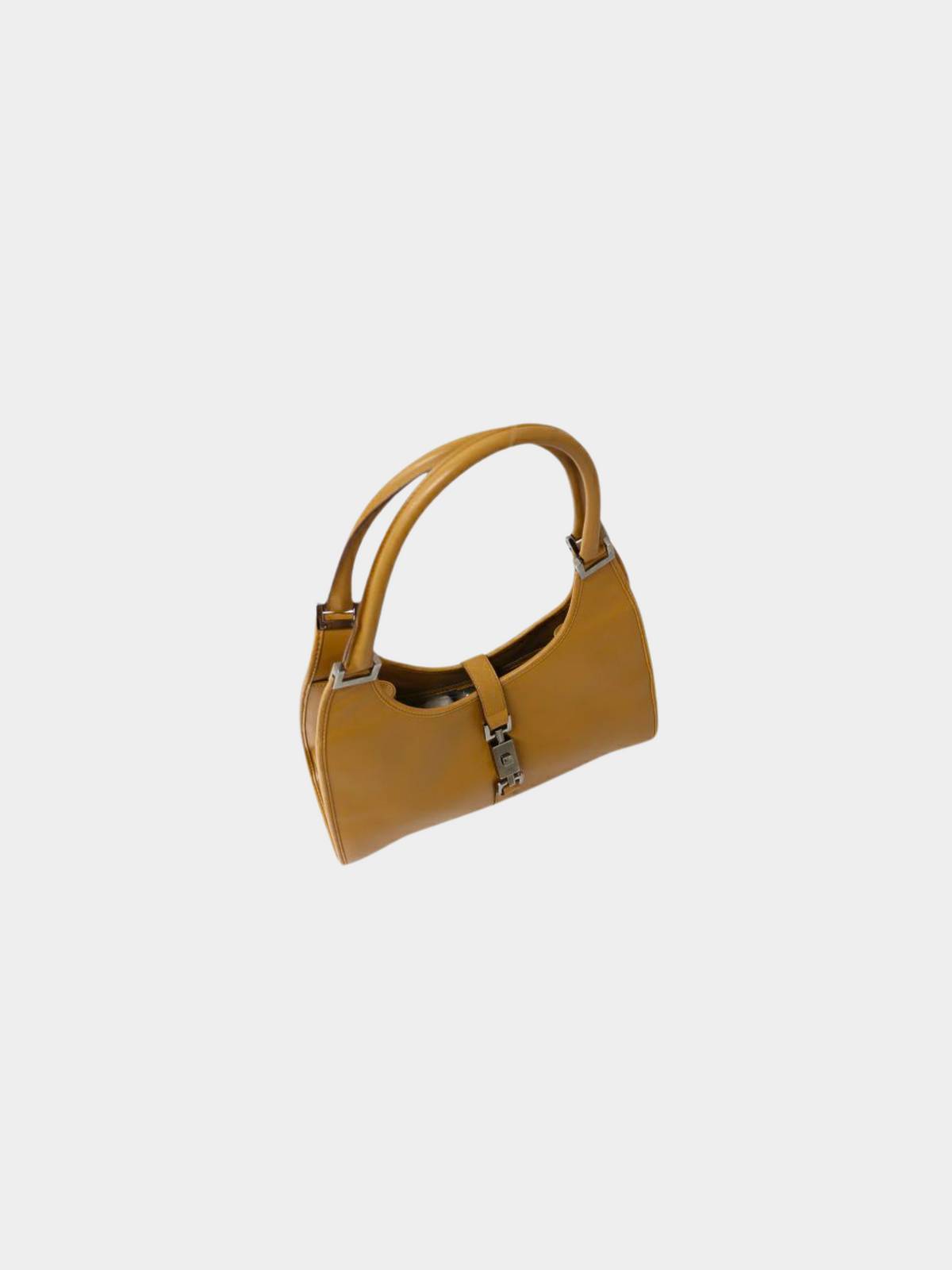 Gucci 1990s Beige Leather Jackie Handbag