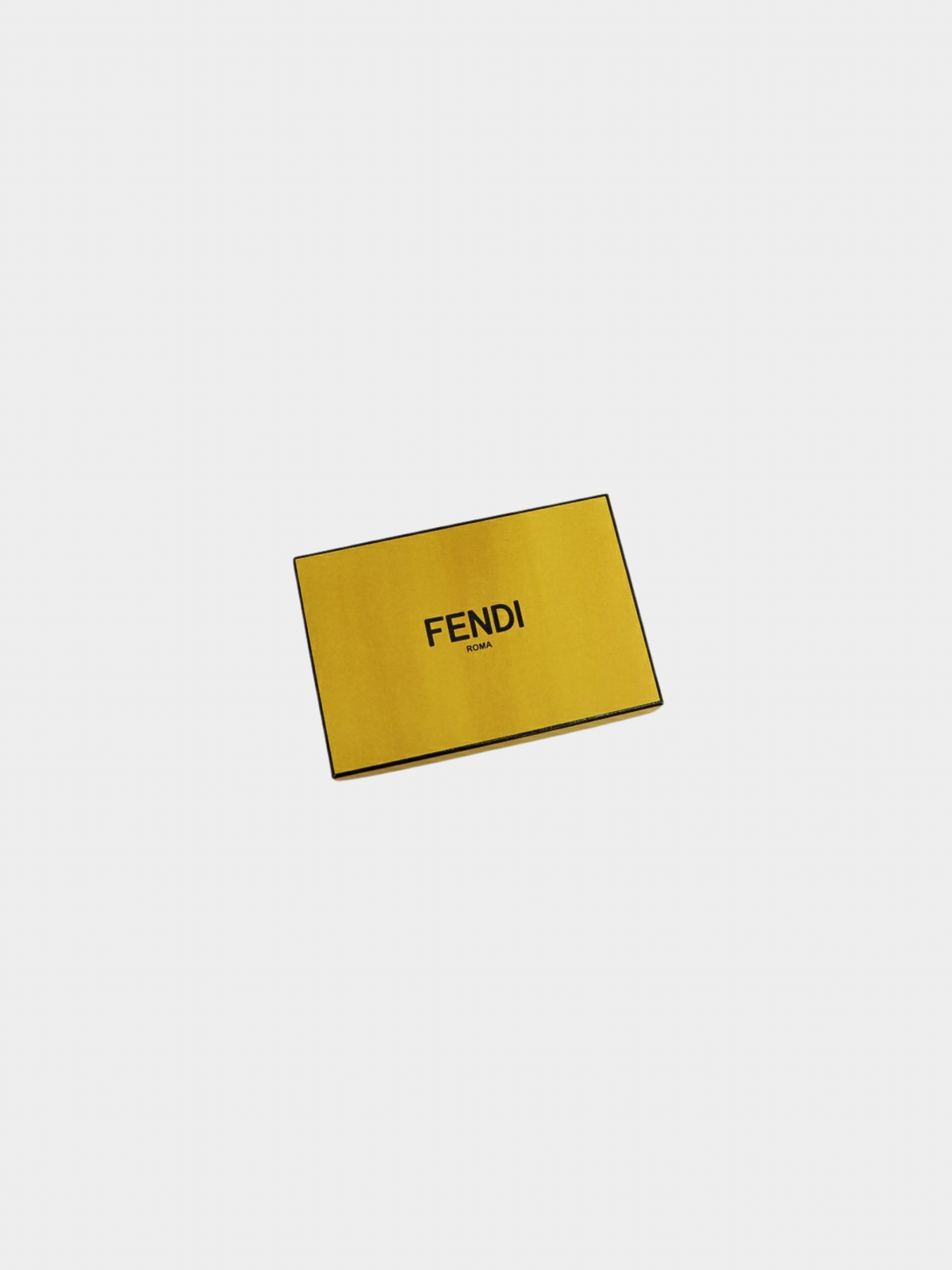 Fendi 2010s Ivory Leather Peekaboo Fragment Case