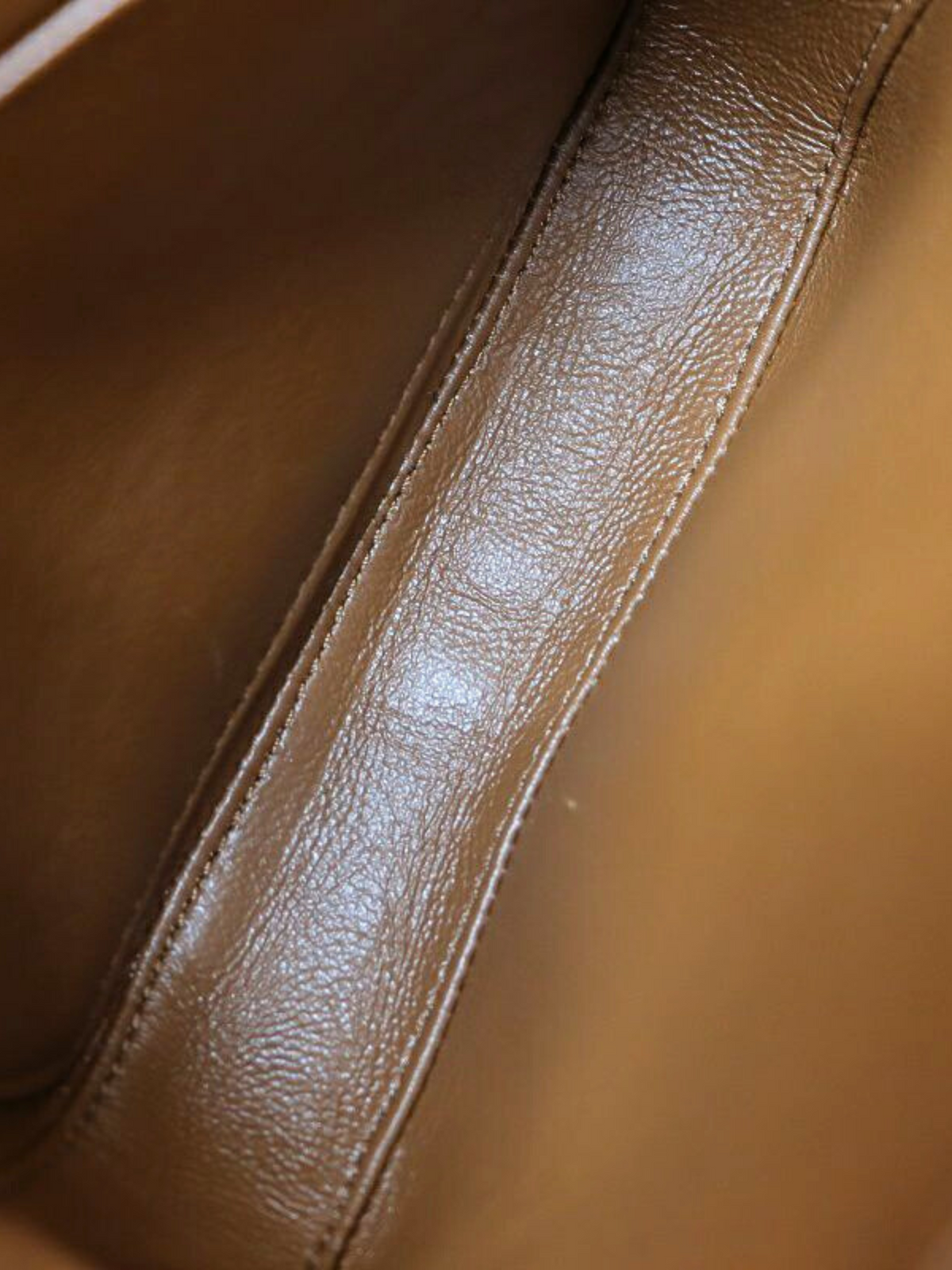 Celine 2010s Brown Leather Tassels Shoulder Bag
