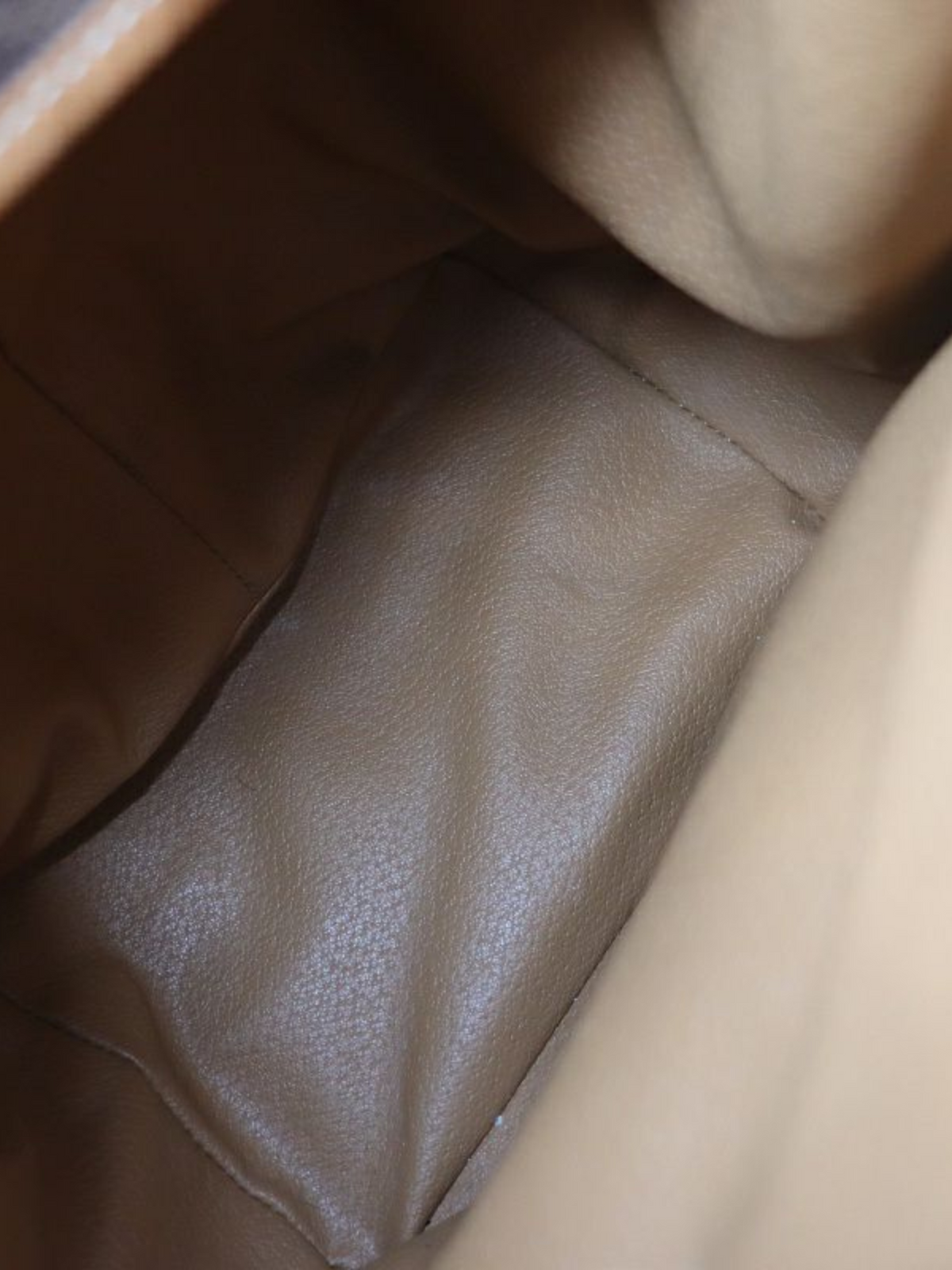Celine 1990s Brown Macadam Backpack