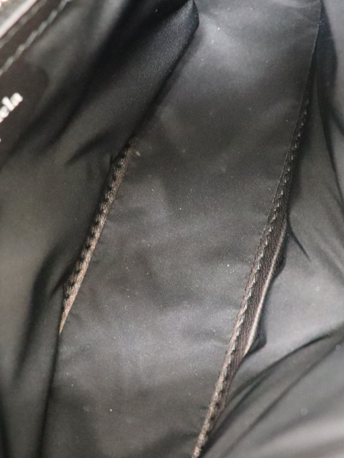 Maison Margiela SS 2018 Black Leather Glam Slam Shoulder Bag