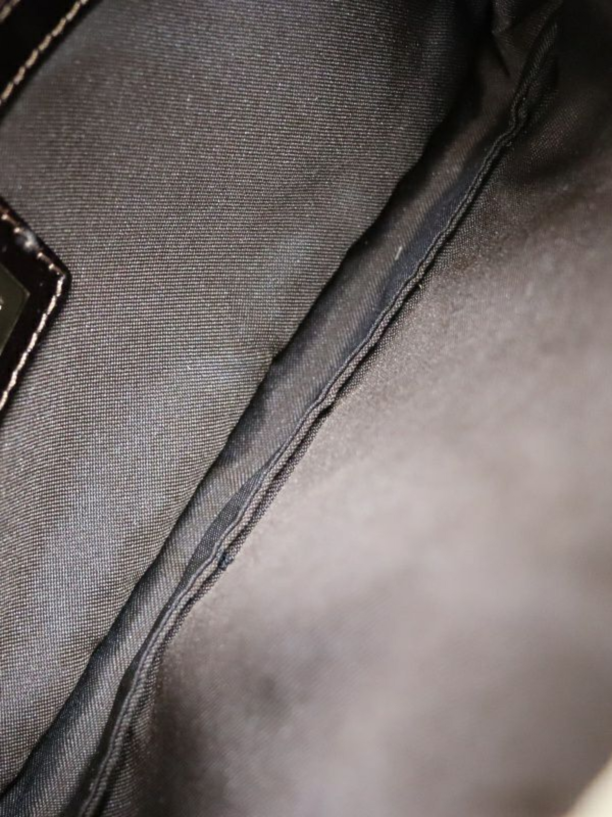 Fendi 2000s Beige Zucca Baguette Bag