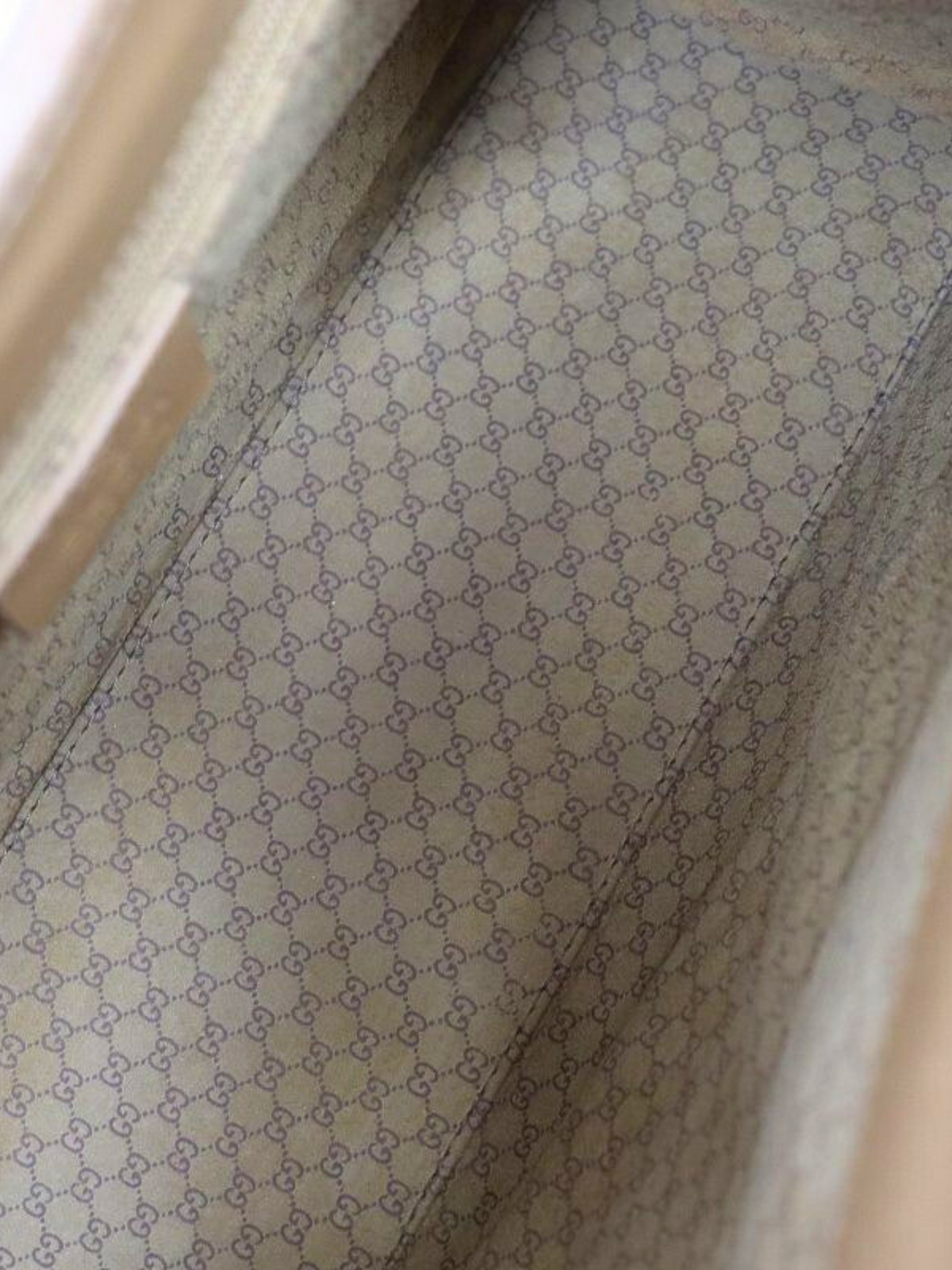 Gucci 1990s Beige Leather Jackie Handbag