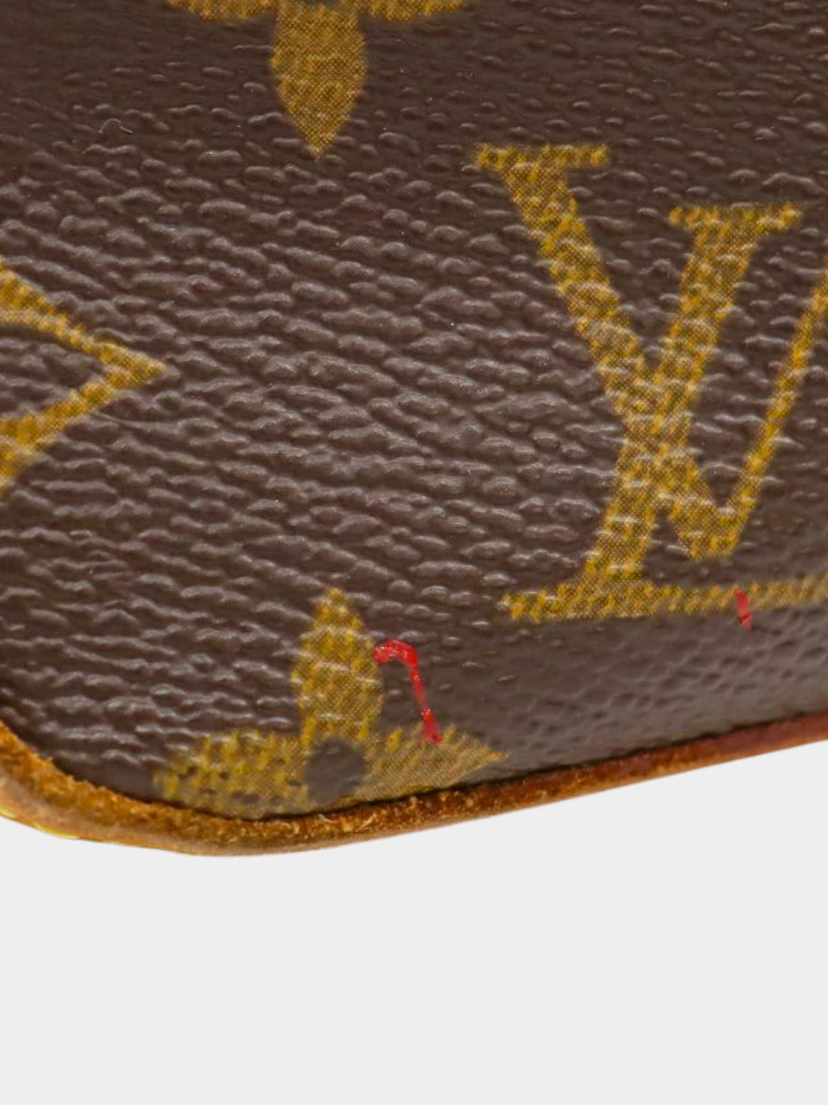 Louis Vuitton 2000s Brown Monogram PVC Trotter Bag