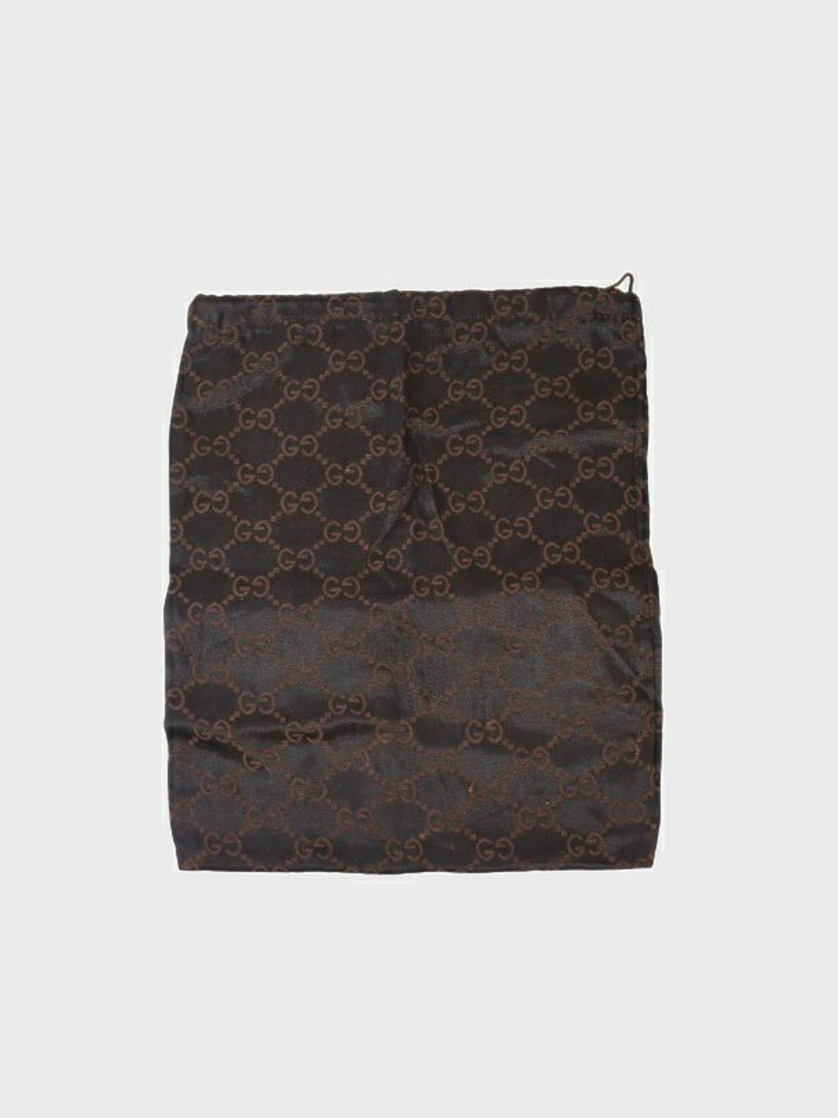 Gucci 2000s Beige Brown GG Bamboo Shoulder Bag