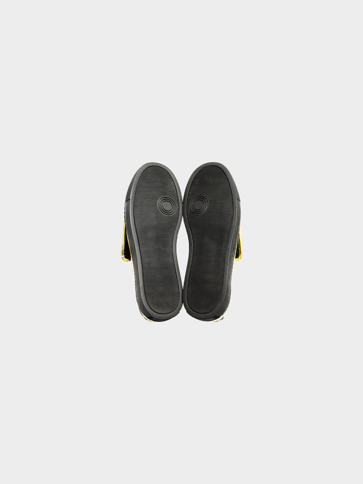 Comme des Garçons SS 2007 Metallic Gold Loafers
