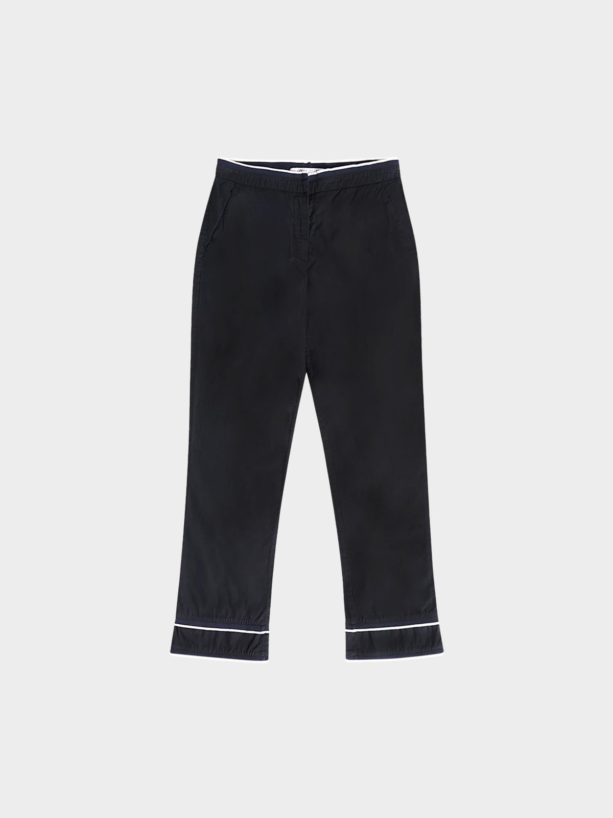 Miu Miu SS 2000 Black Tipped Trims Pants
