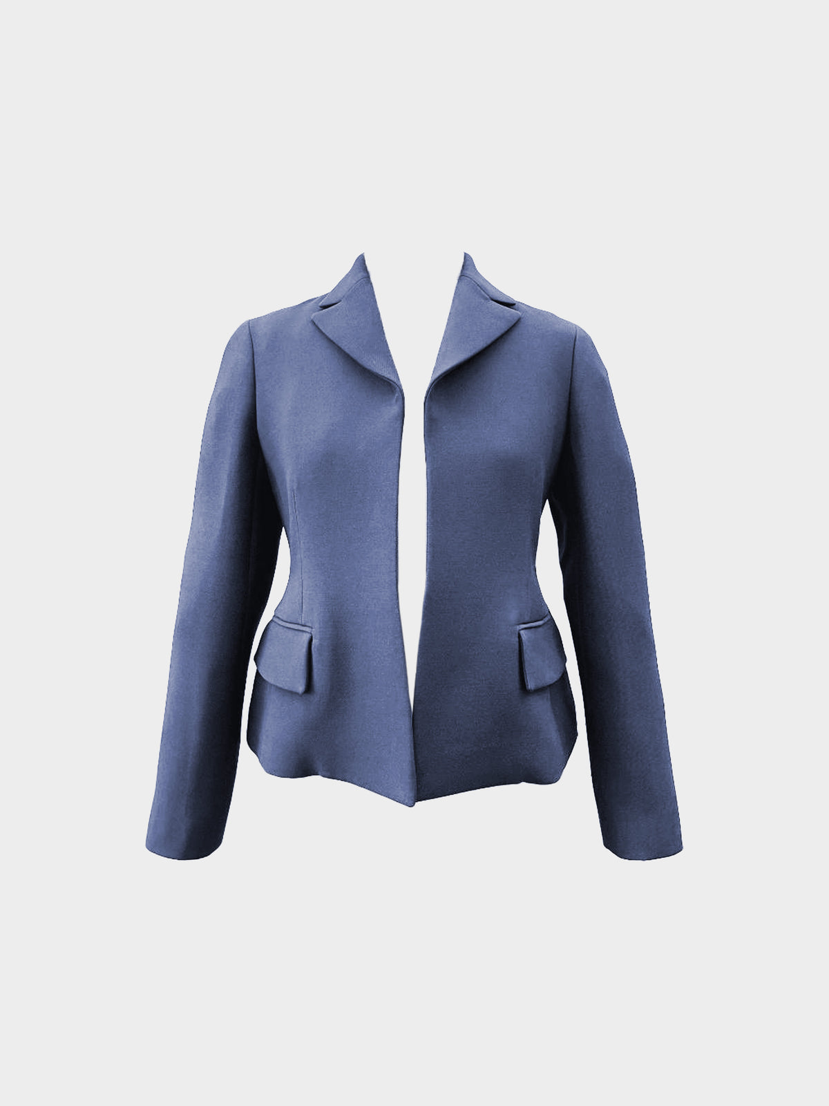Christian Dior 2010s Black Wool Belted Blazer