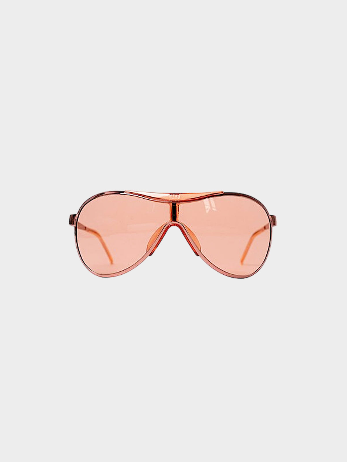Christian Dior by John Galliano SS 2000 Pink Rodeo Drive Shield Sunglasses