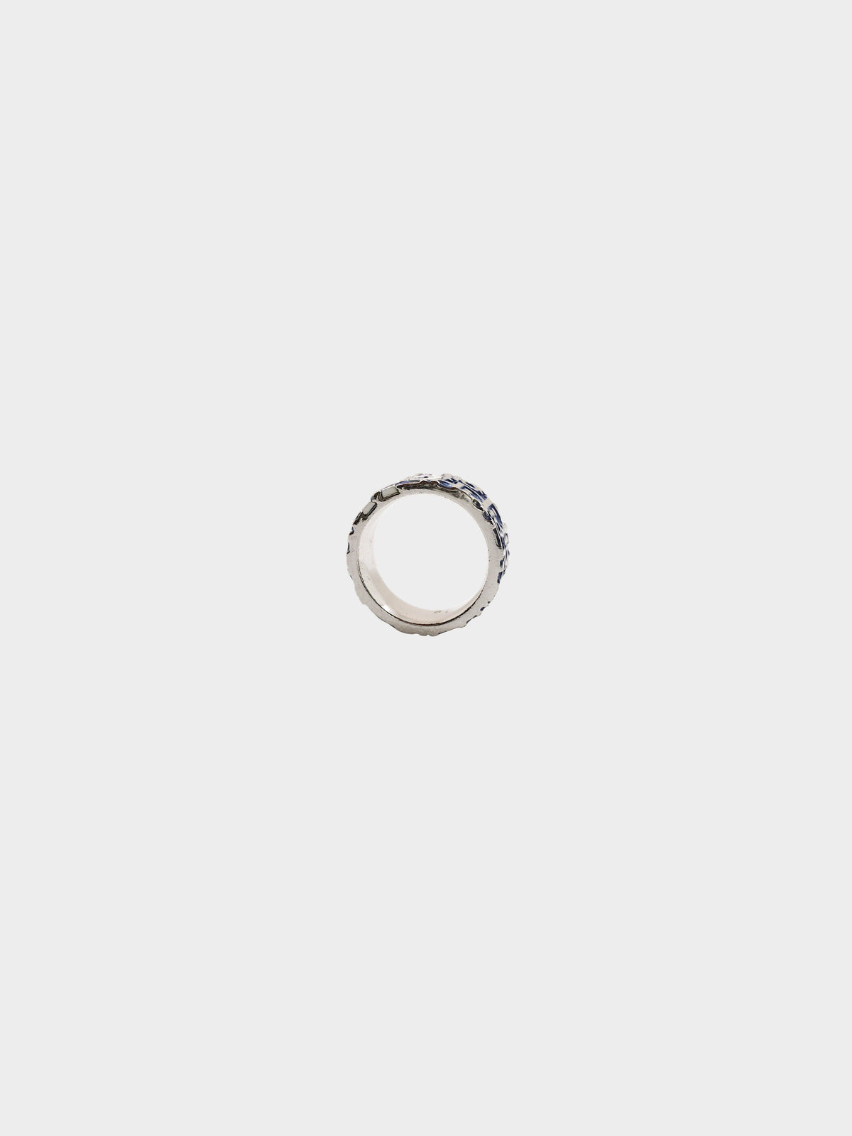 Christian Dior 2000s Blue Trotter Ring