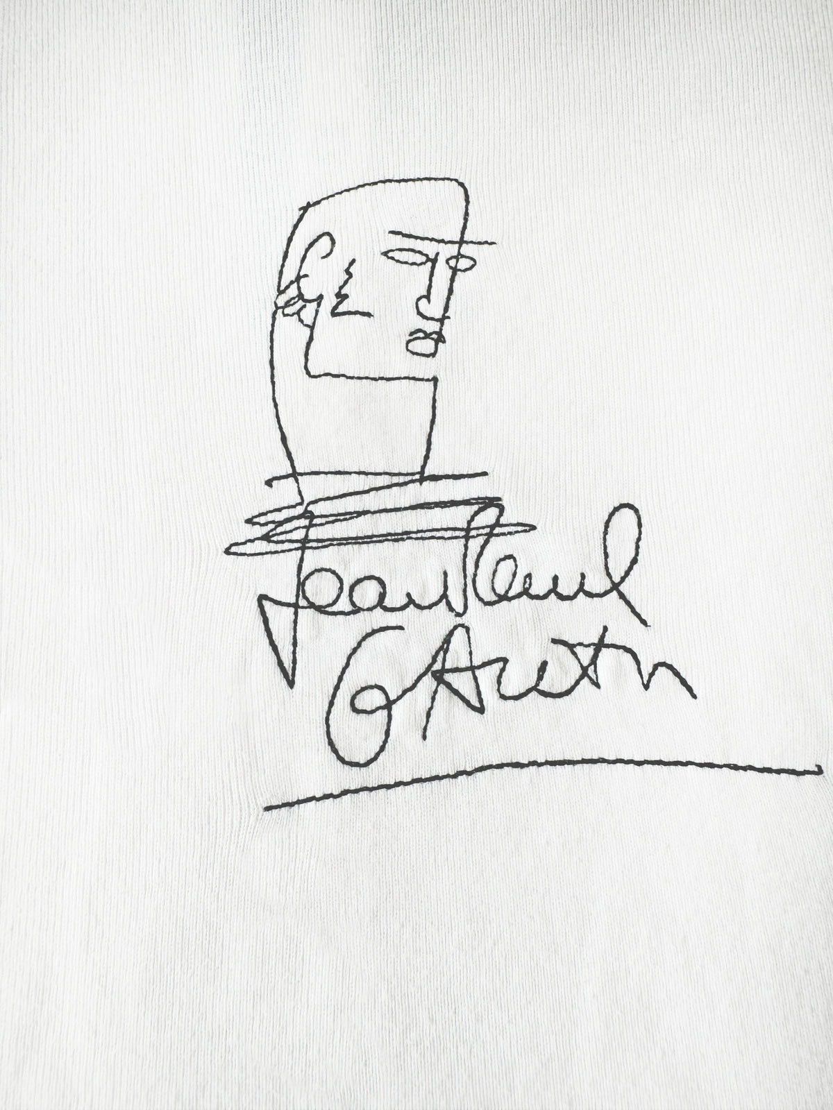 Jean Paul Gautier 2000s Portrait Logo Top
