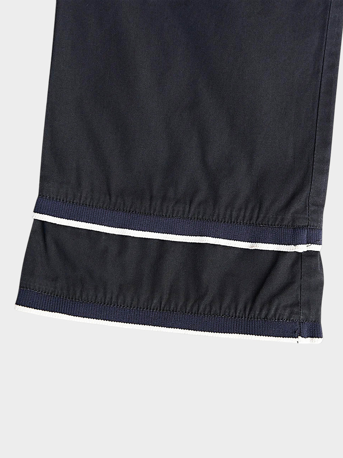 Miu Miu SS 2000 Black Tipped Trims Pants