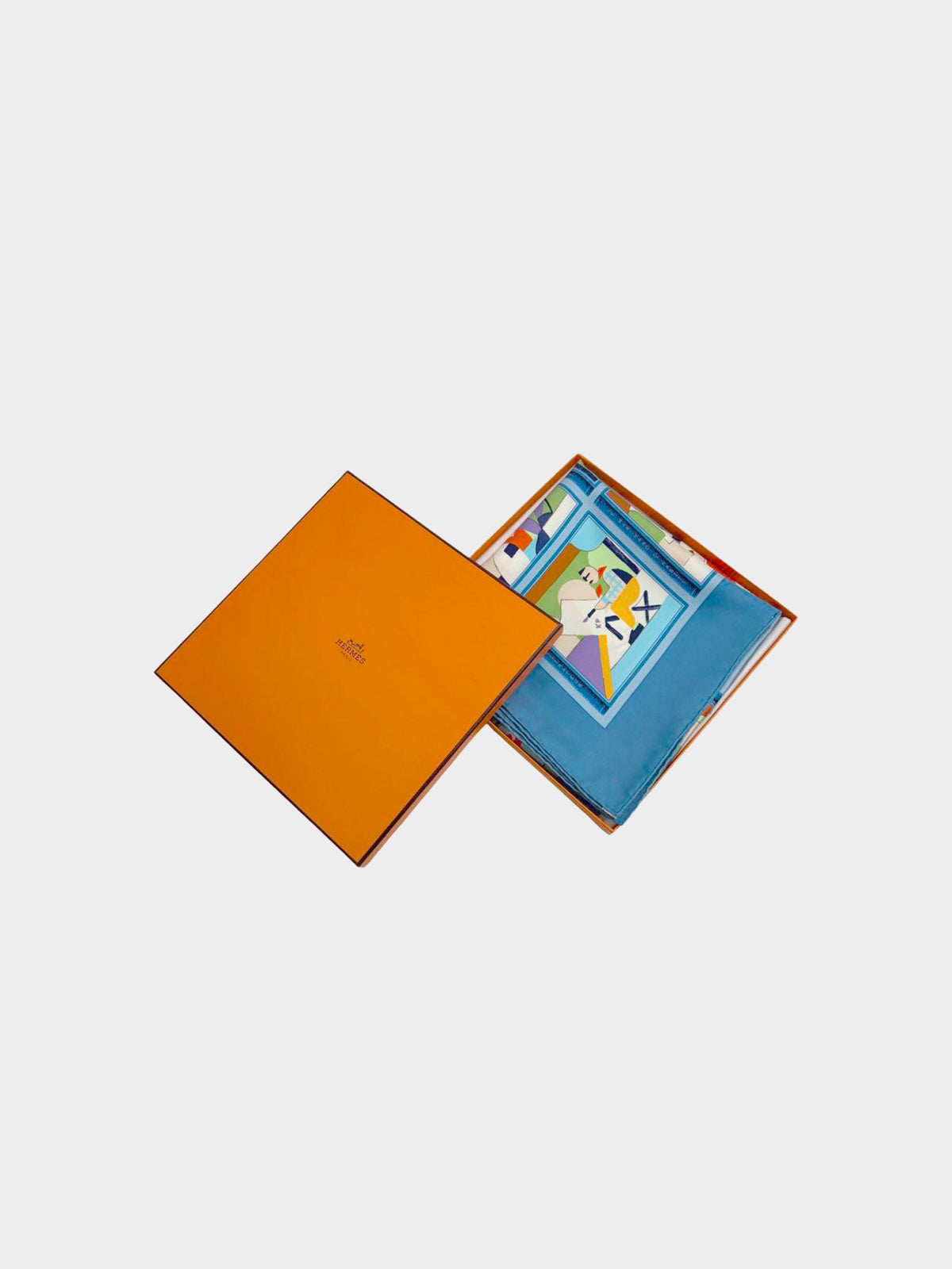 Hermès 2006 Les Petits Metiers de Paris Silk Scarf