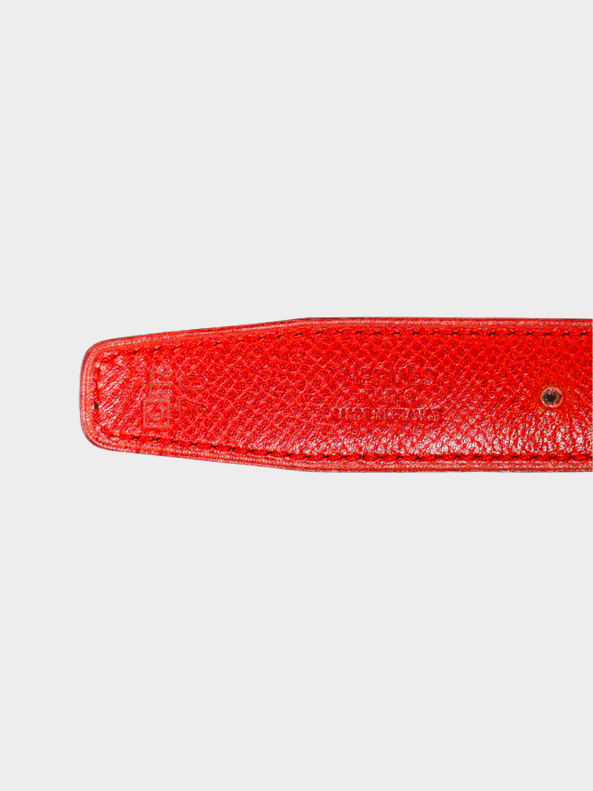 Hermes 1999 Black Leather Mini Constance Belt