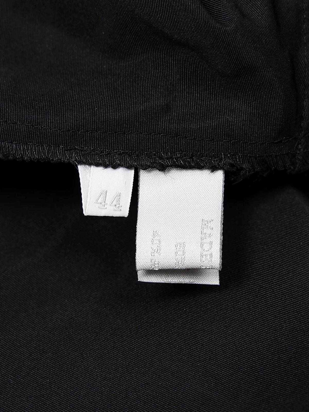 Miu Miu FW 1998 Black Ruffle Trim Top