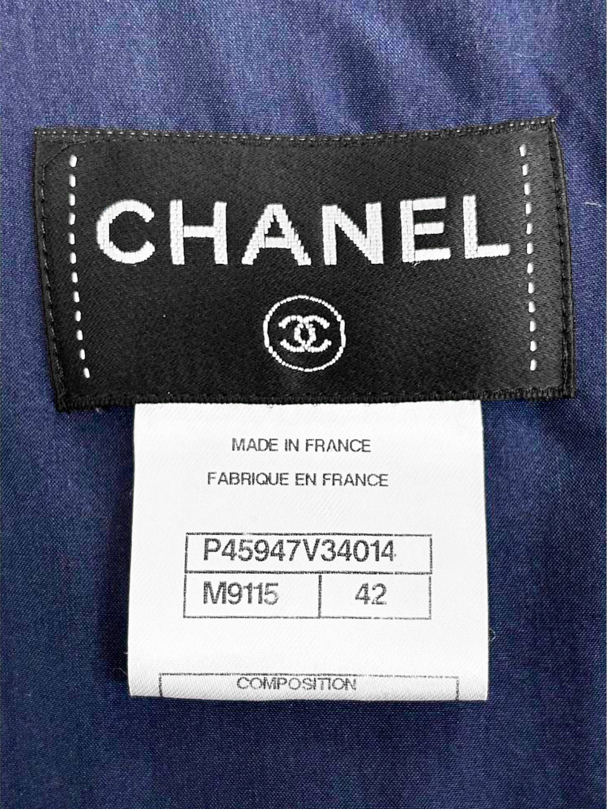 Chanel 2010s Checked Tweed Knit Dress
