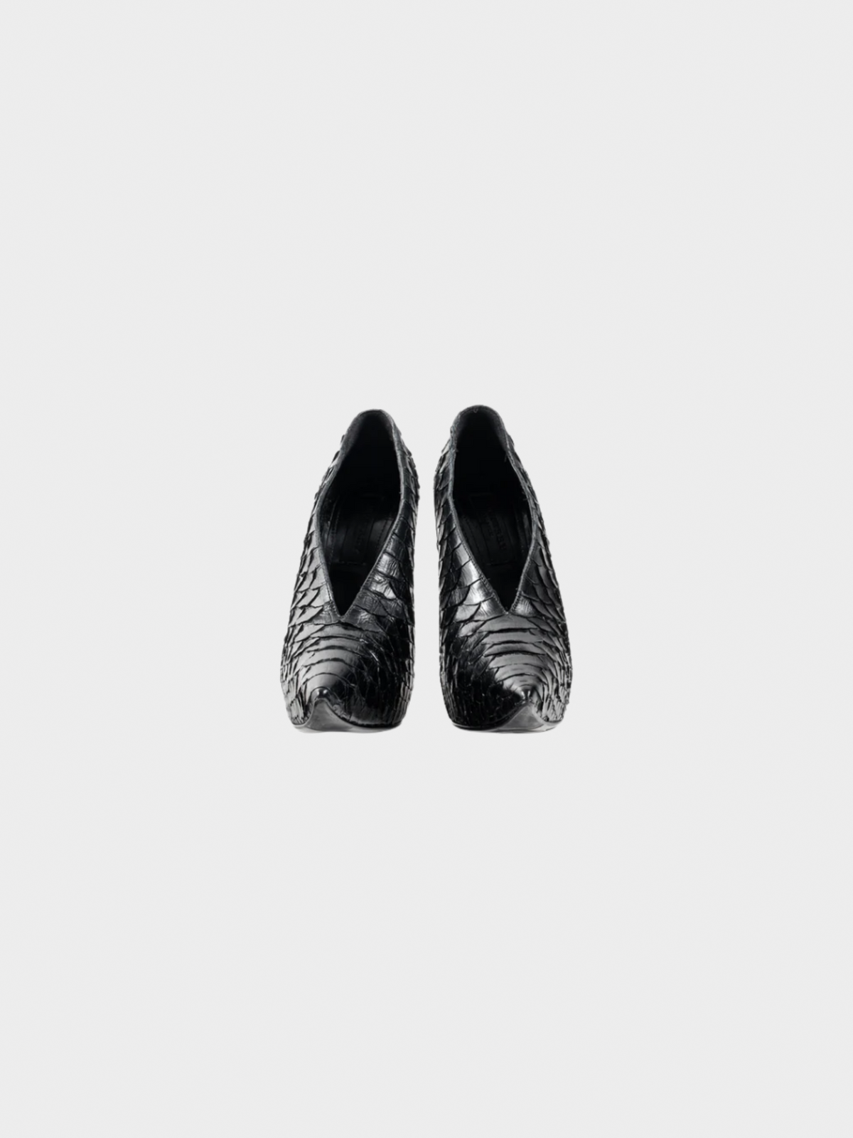 Burberry Prorsum 2000s Python Snakeskin Booties