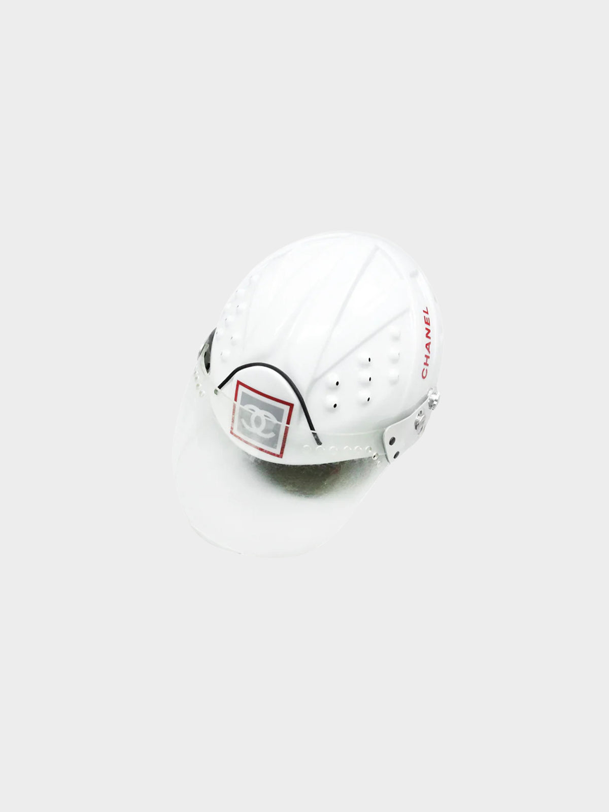 Chanel Sports Rare 1990s White Helmet