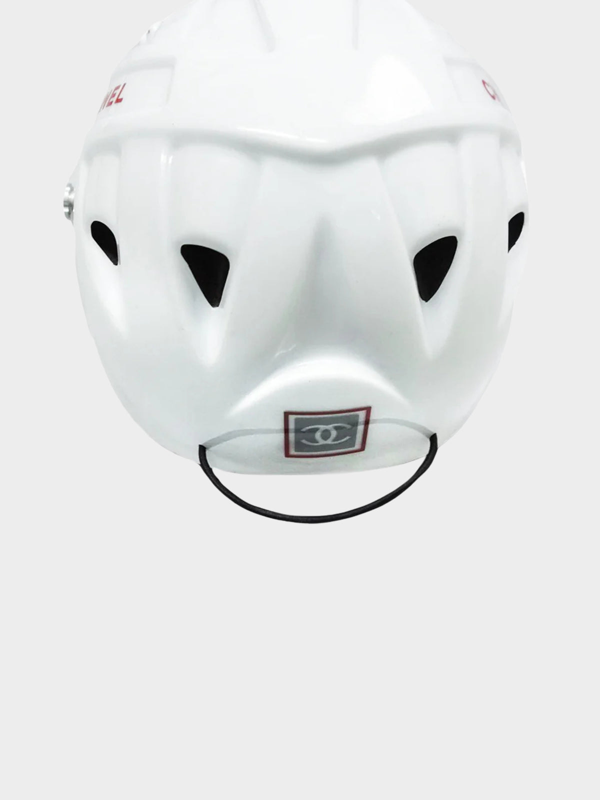 Chanel Sports Rare 1990s White Helmet