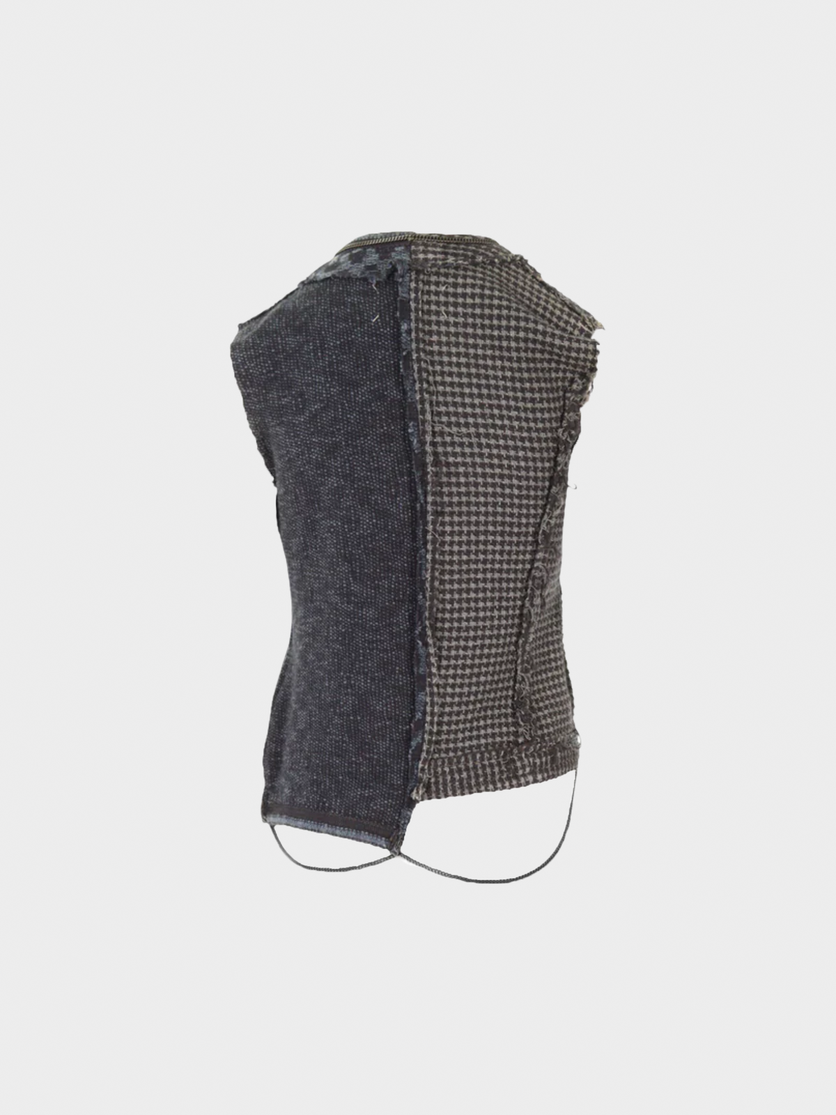 Maison Martin Margiela AW 2004 Distressed Pattern Vest Top