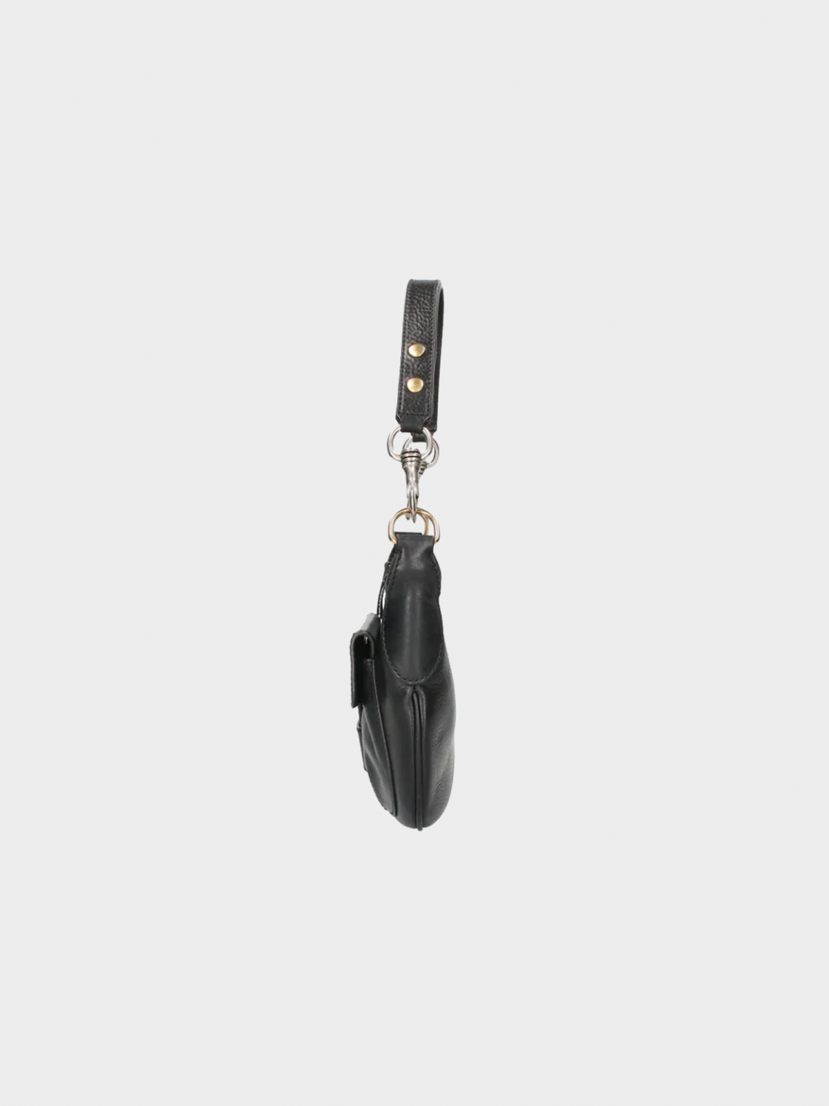 Celine by Phoebe Philo 2000s Black Leather Handbag