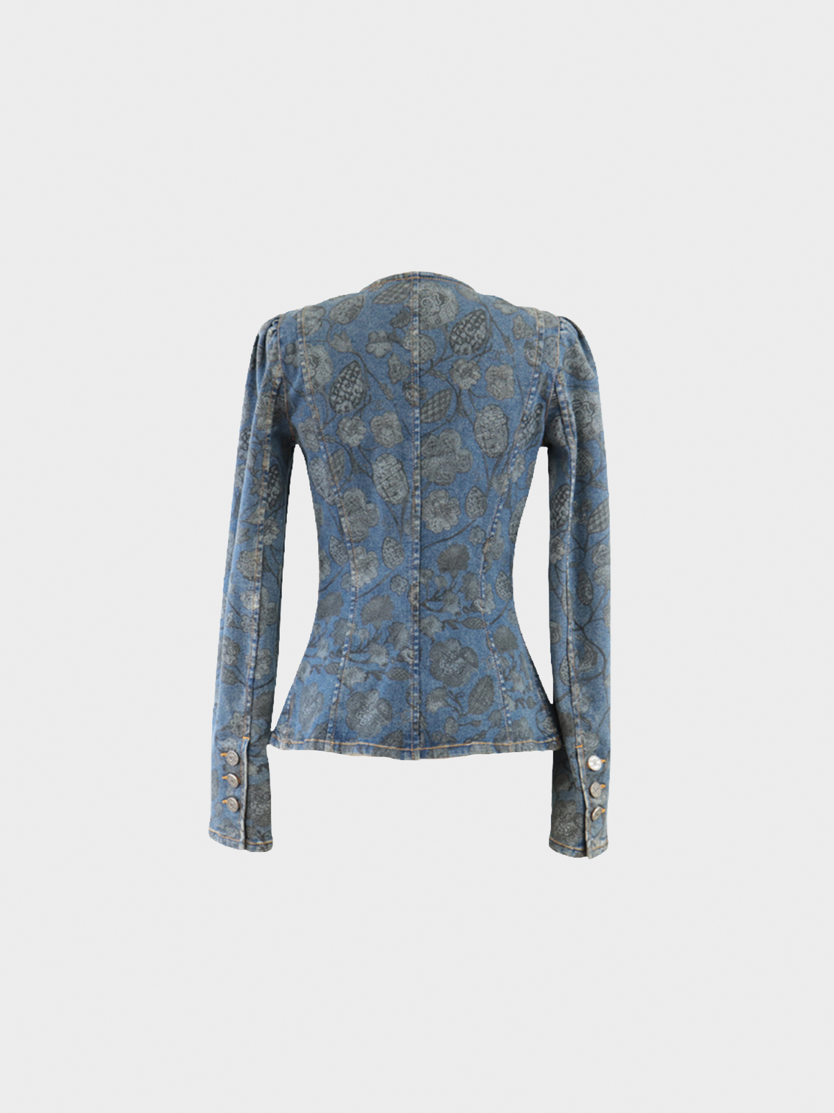 Chanel 2021  Blue Le Château des Dames Denim Jacket