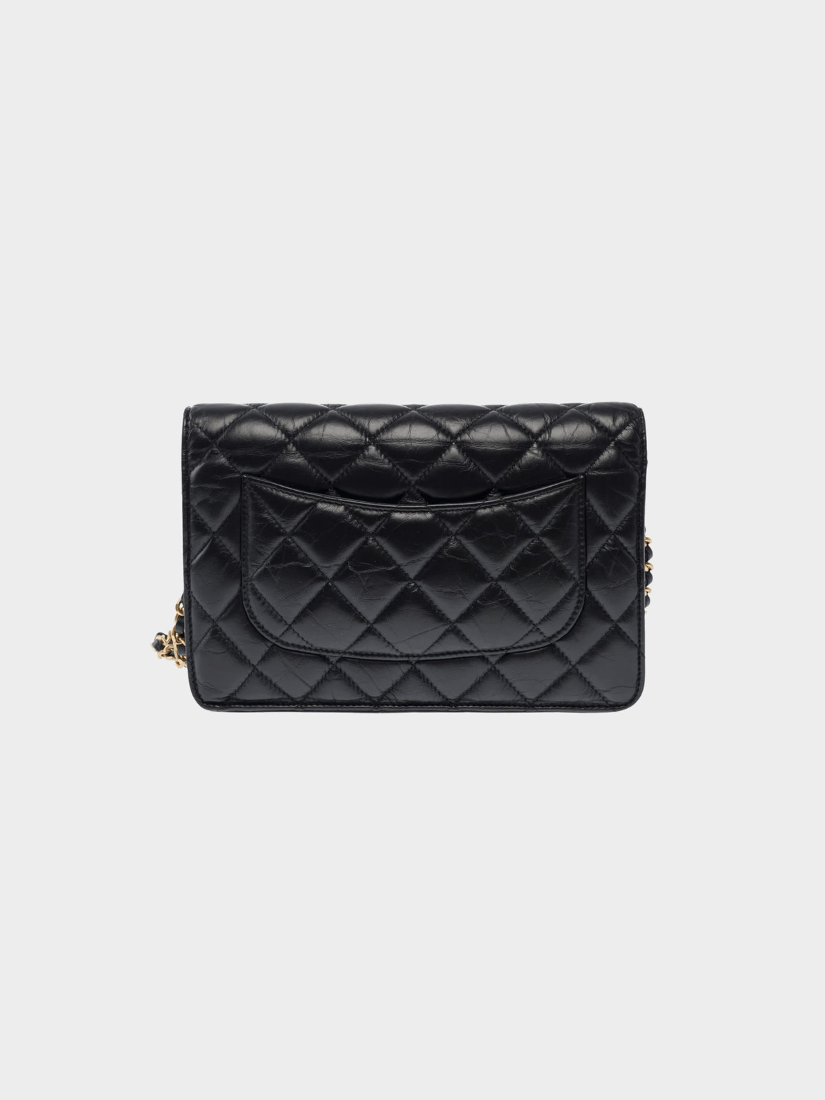 Chanel 2017 Black Lucky Charms Wallet-On-Chain Bag