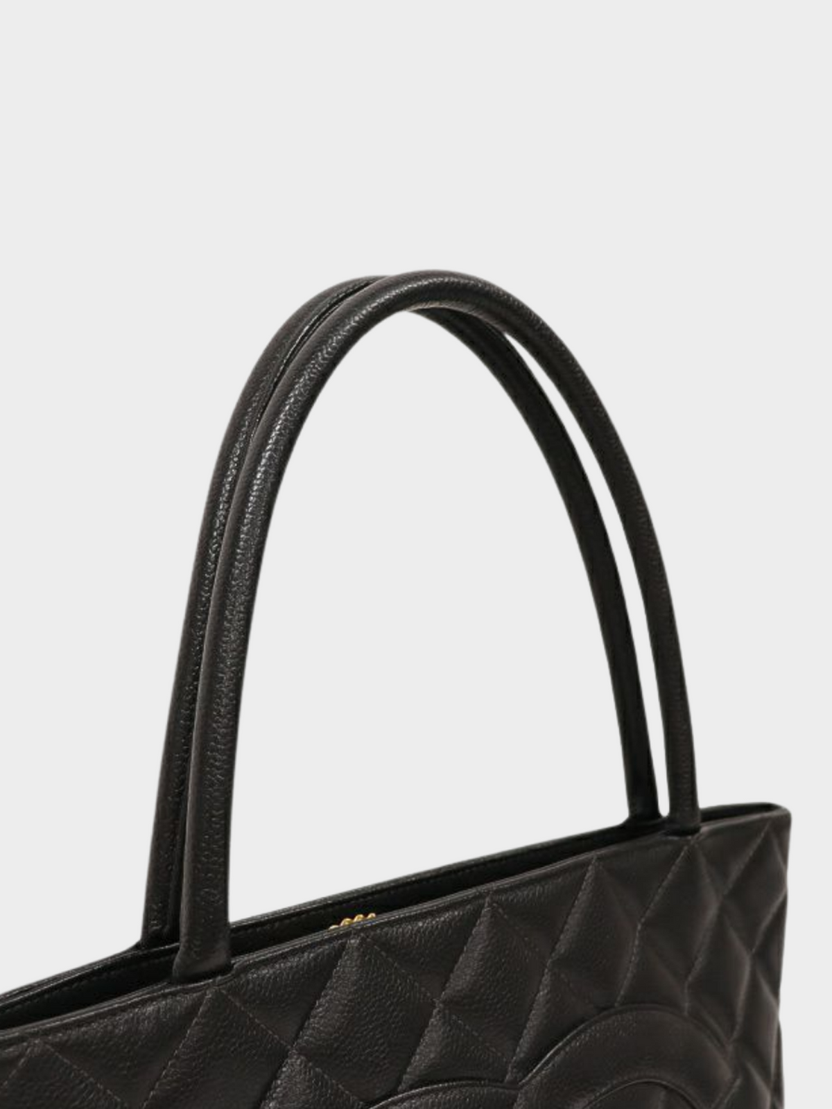 Chanel 1997 Caviar Skin Reissue Tote Bag