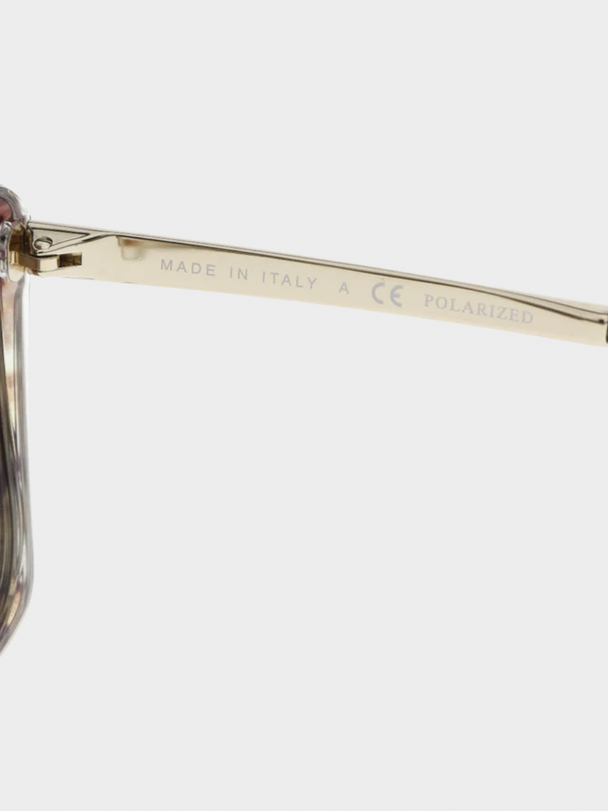 Chanel 2000s Brown Butterfly-frame Sunglasses