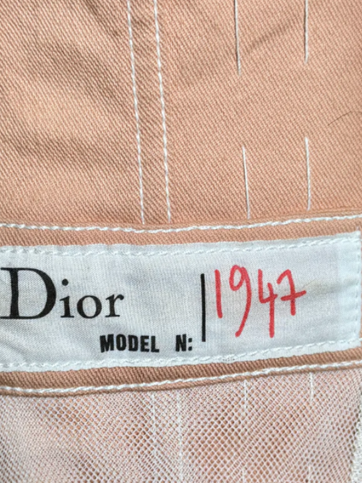 Christian Dior SS 2006 Beige Distressed Jacket
