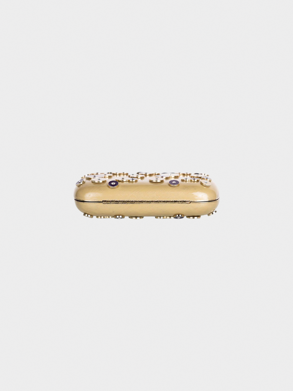 Yves Saint Laurent by Tom Ford 2000s Gold Enamel Clutch Bag
