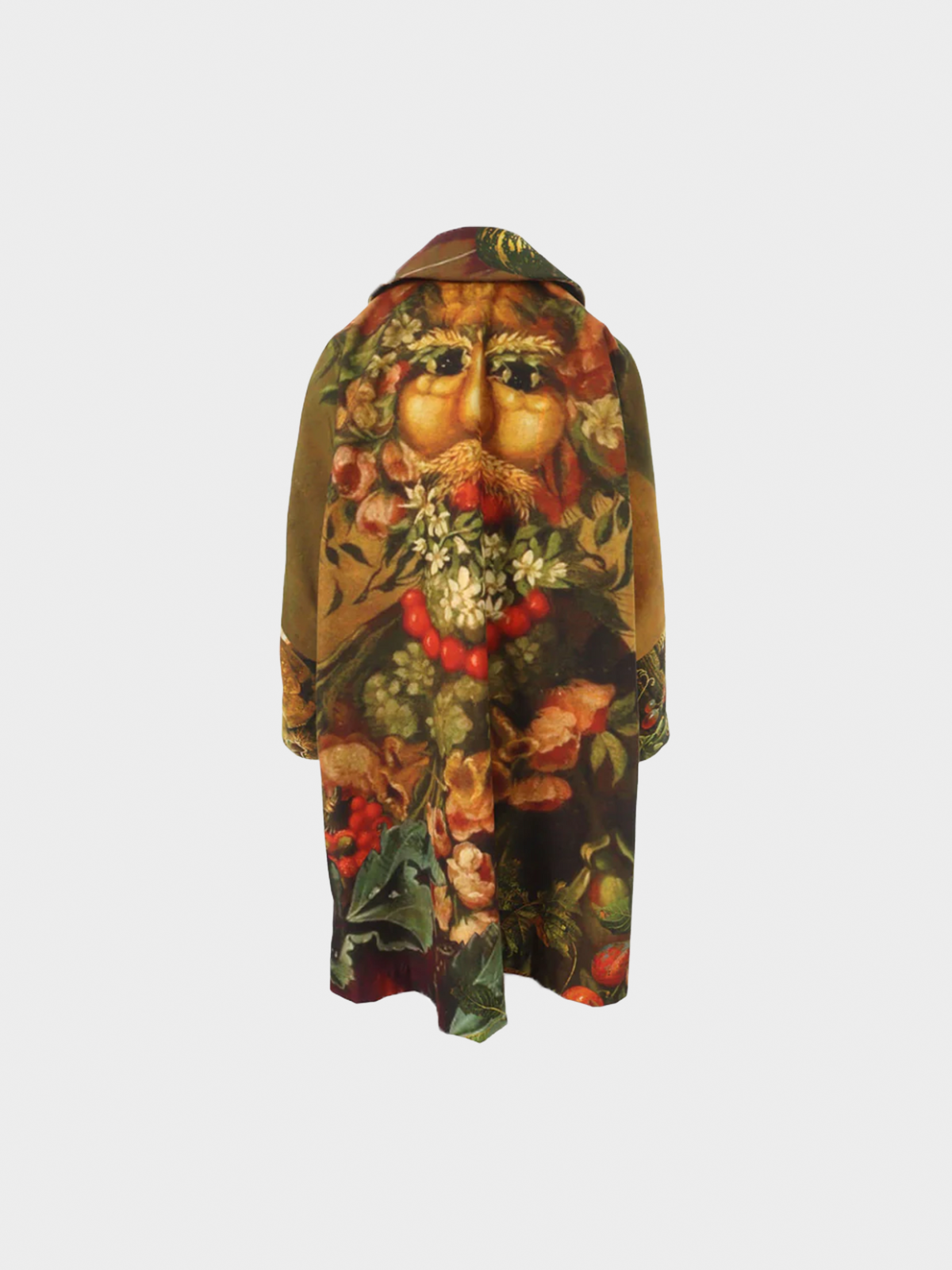 Comme des Garçons SS 2018 Fruit Print Coat