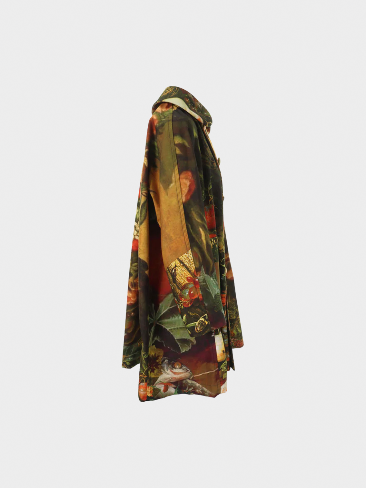 Comme des Garçons SS 2018 Fruit Print Coat