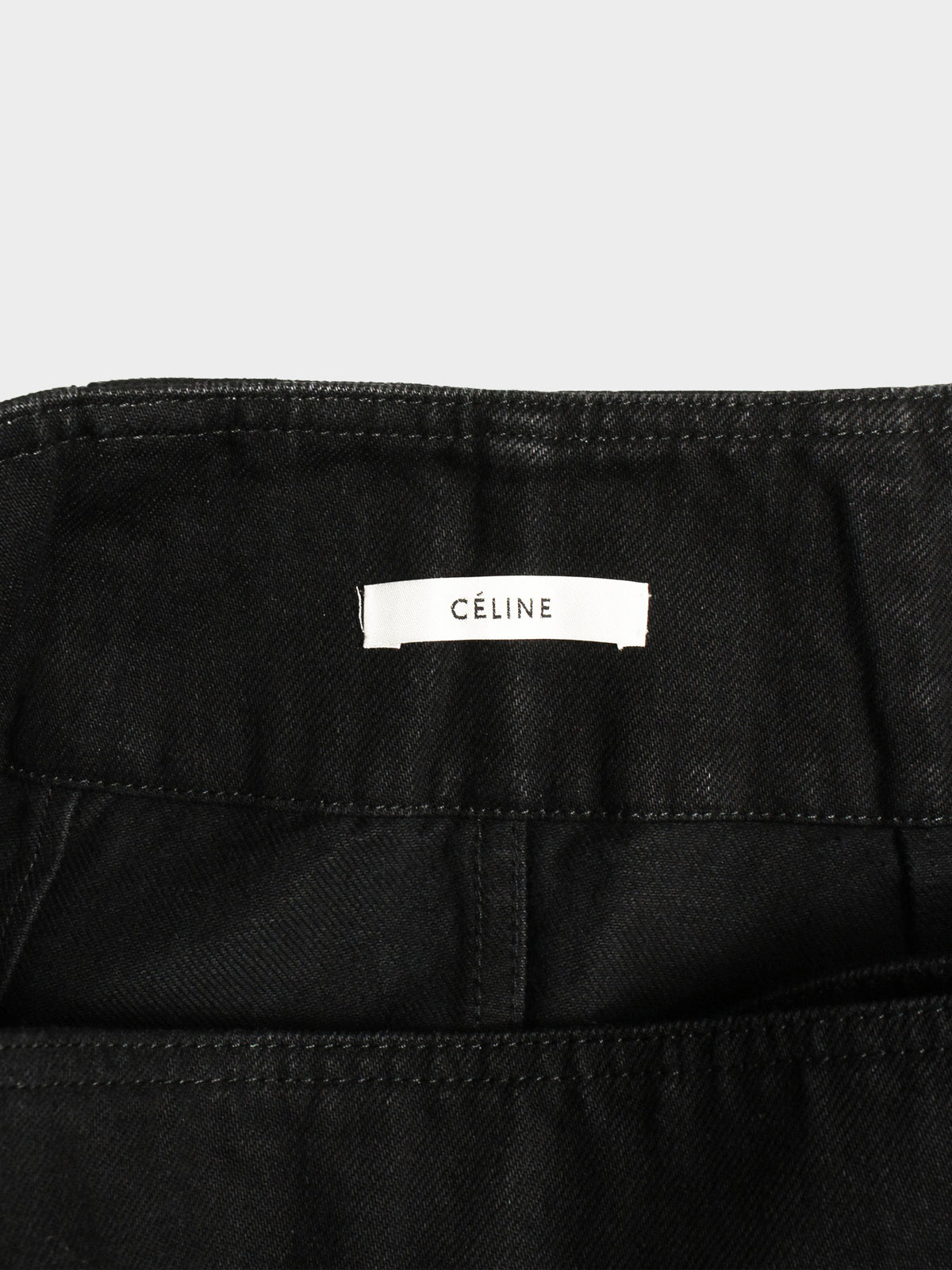 Céline by Phoebe Philo 2010s Knee-Length Wrap Skirt
