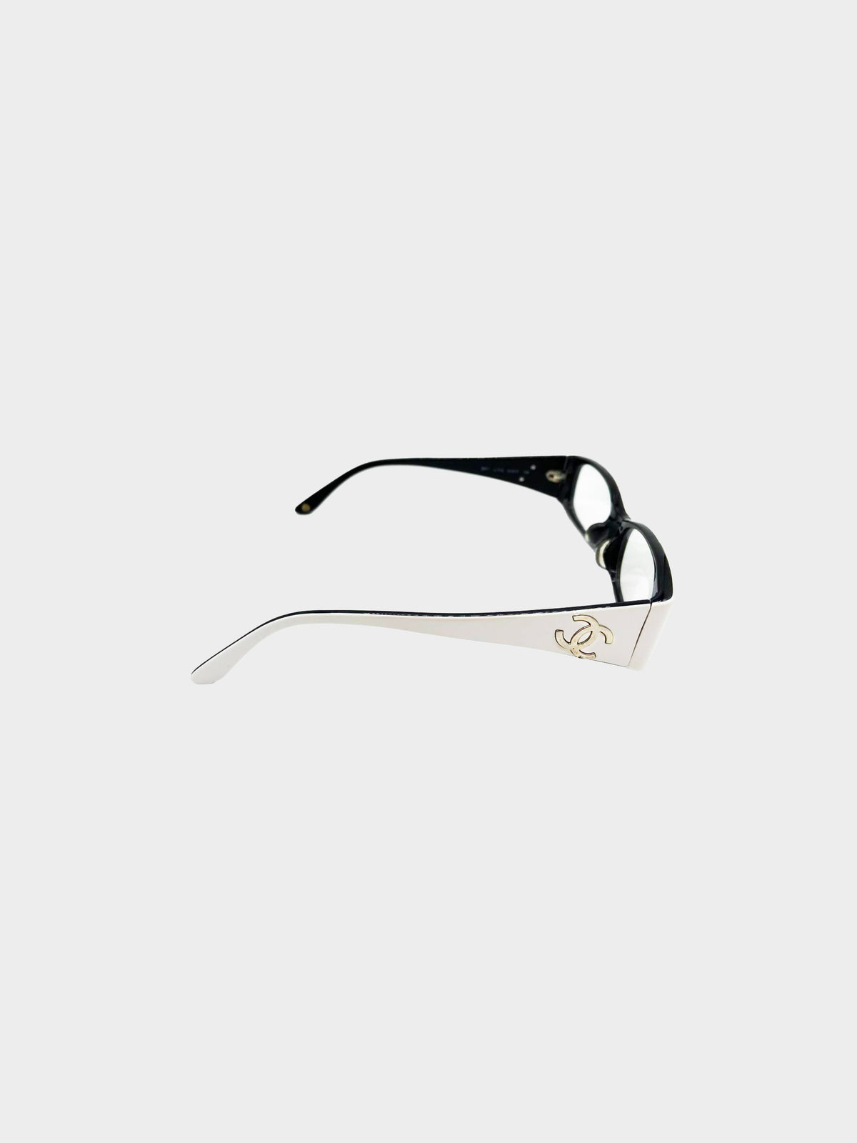 Chanel 2000s Bi-Color CC Logo Glasses