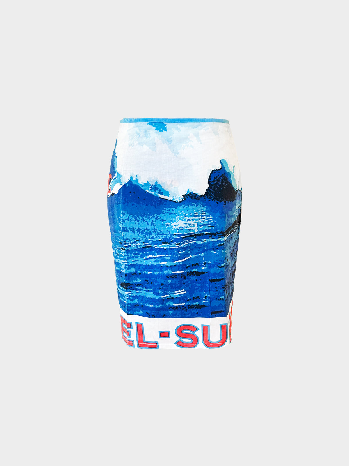 Chanel Surf SS 2002 Cotton Wrap Skirt