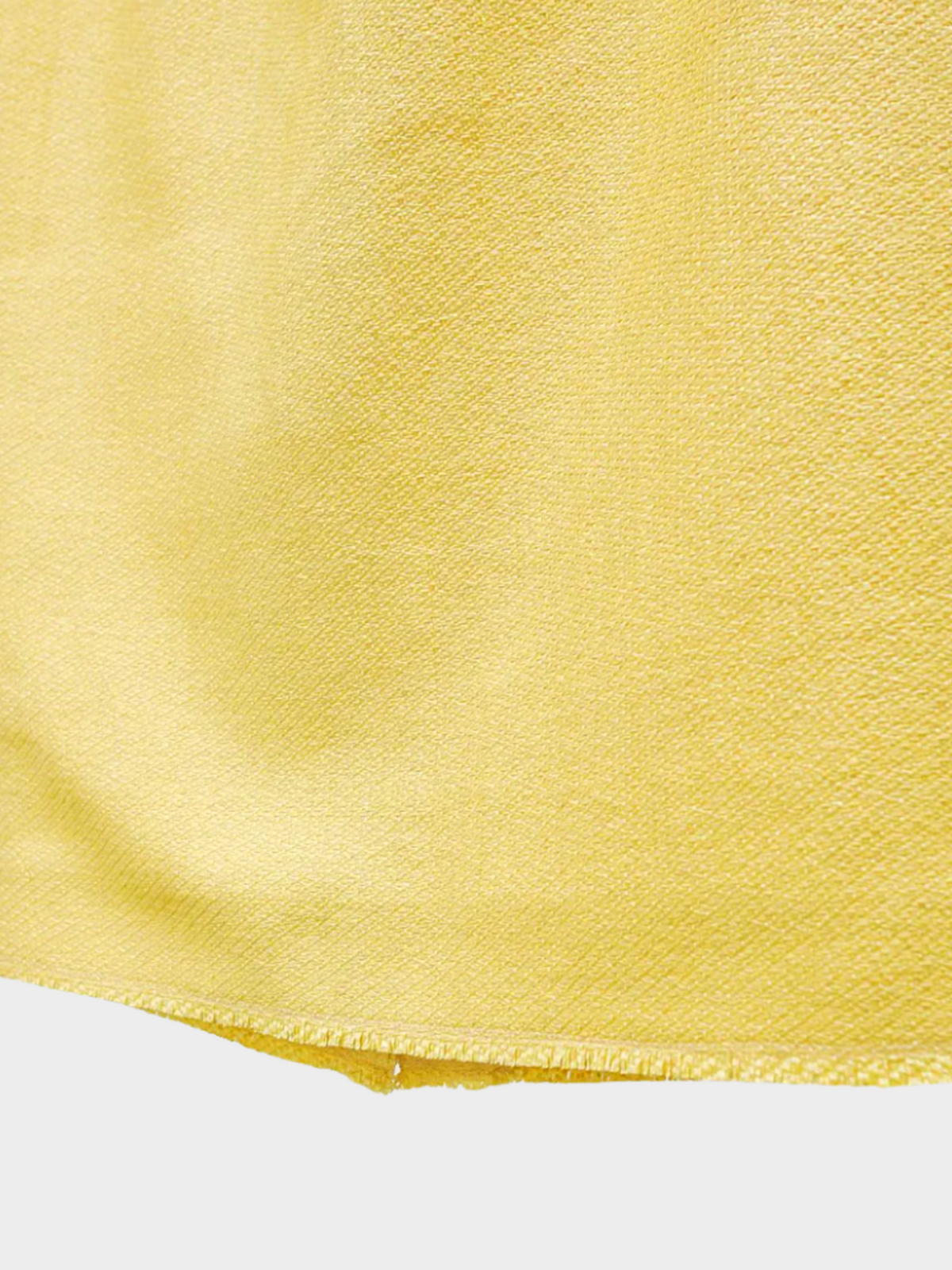 Dolce and Gabbana 2012 Yellow Woven Midi Pencil Skirt