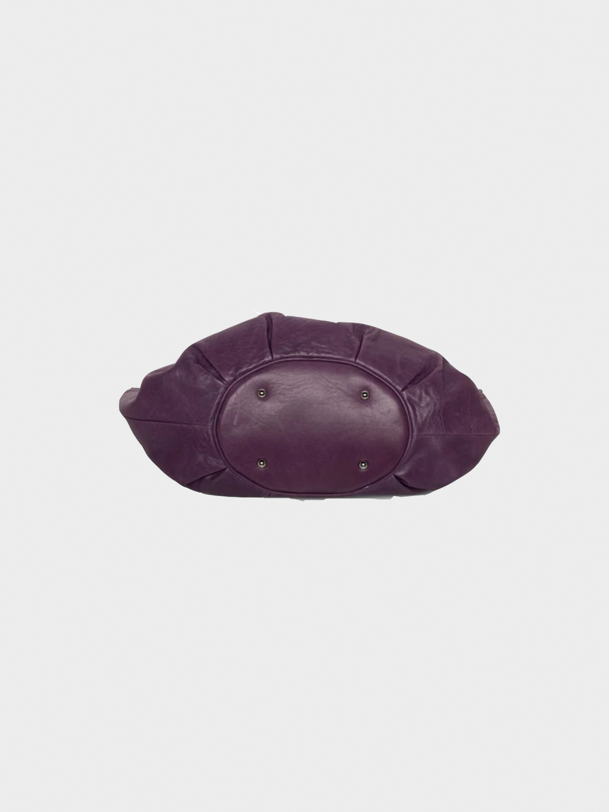 Christian Dior 2008 Purple Leather Babe Bag