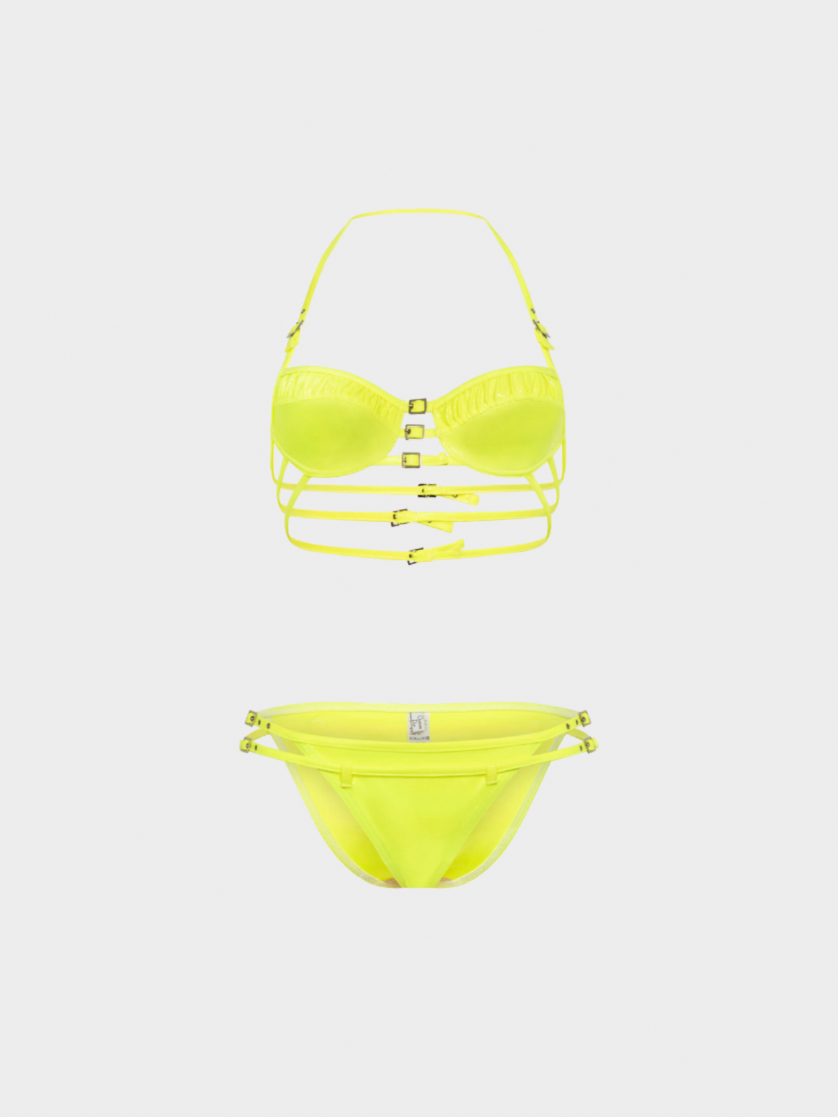 Christian Dior by John Galliano SS 2003 Yellow Bikini Set