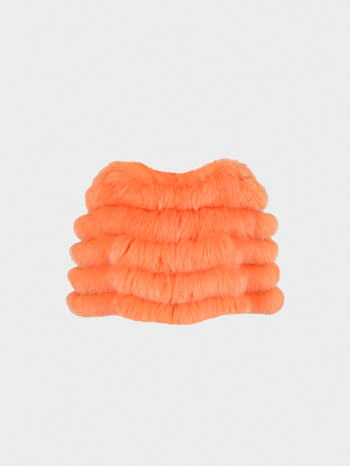 Christian Dior 1990s Peachy Fox Fur Bolero