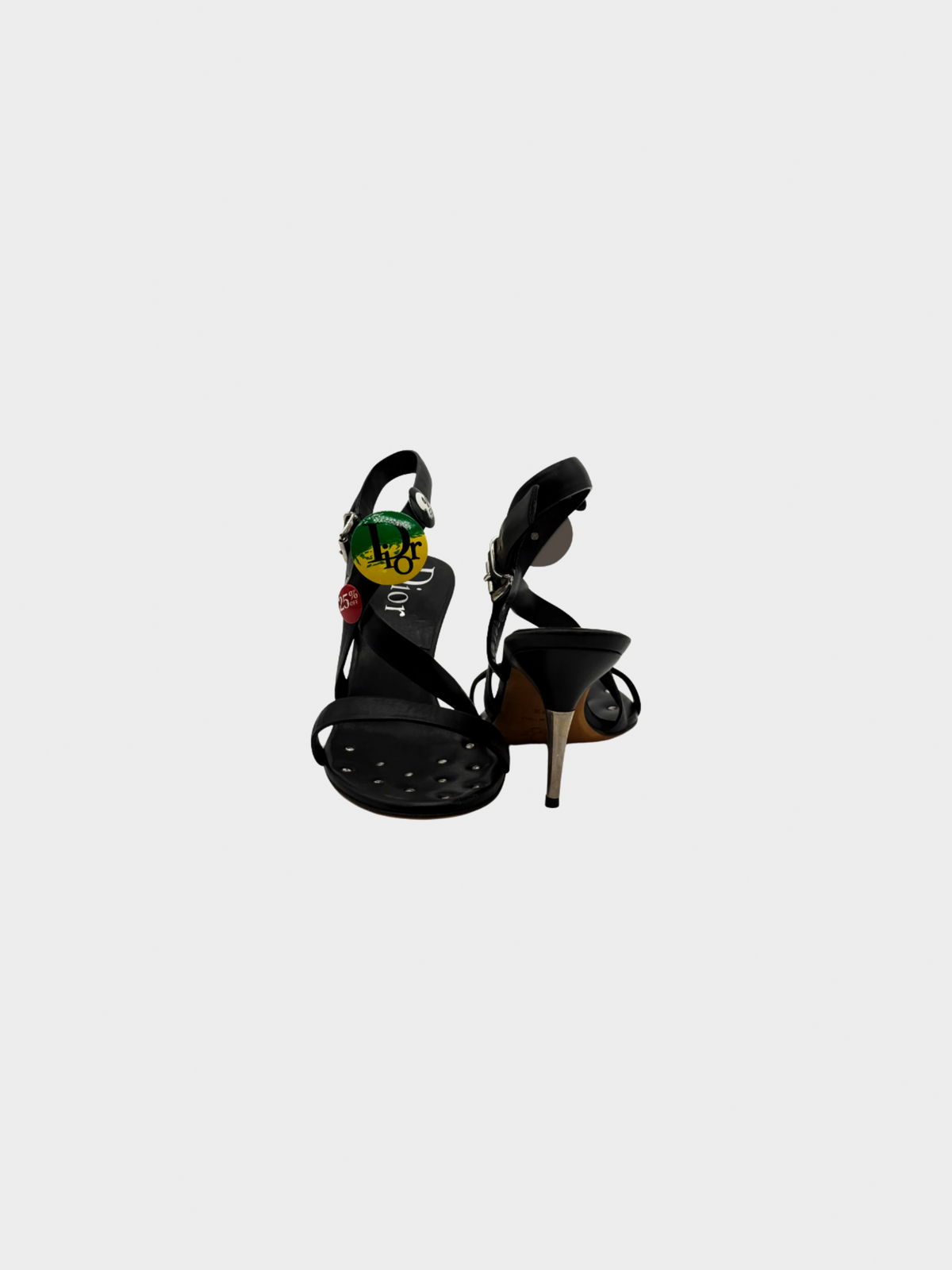 Christian Dior SS 2004 Black Hardcore Sandal