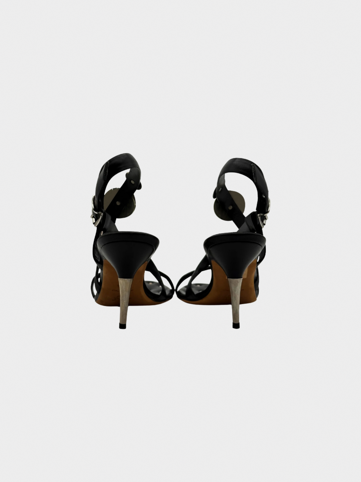 Christian Dior SS 2004 Black Hardcore Sandal
