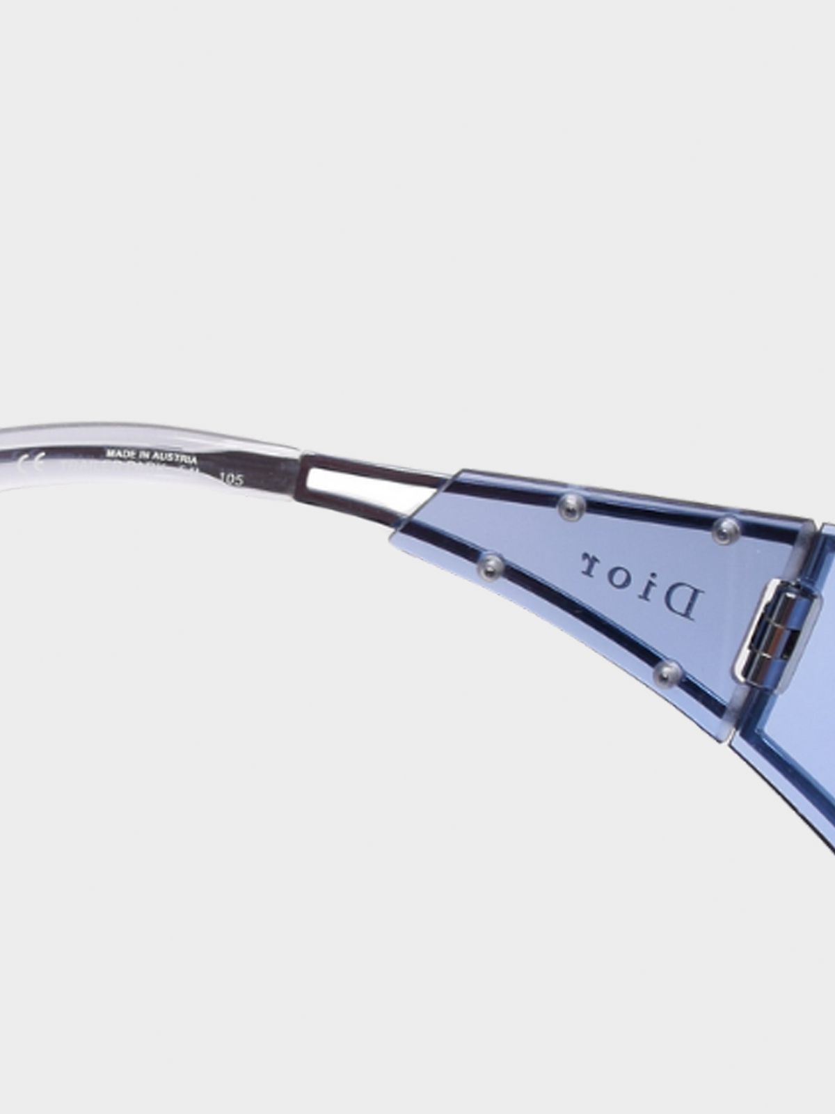 Christian Dior SS 2001 Blue Trailor Park Glasses