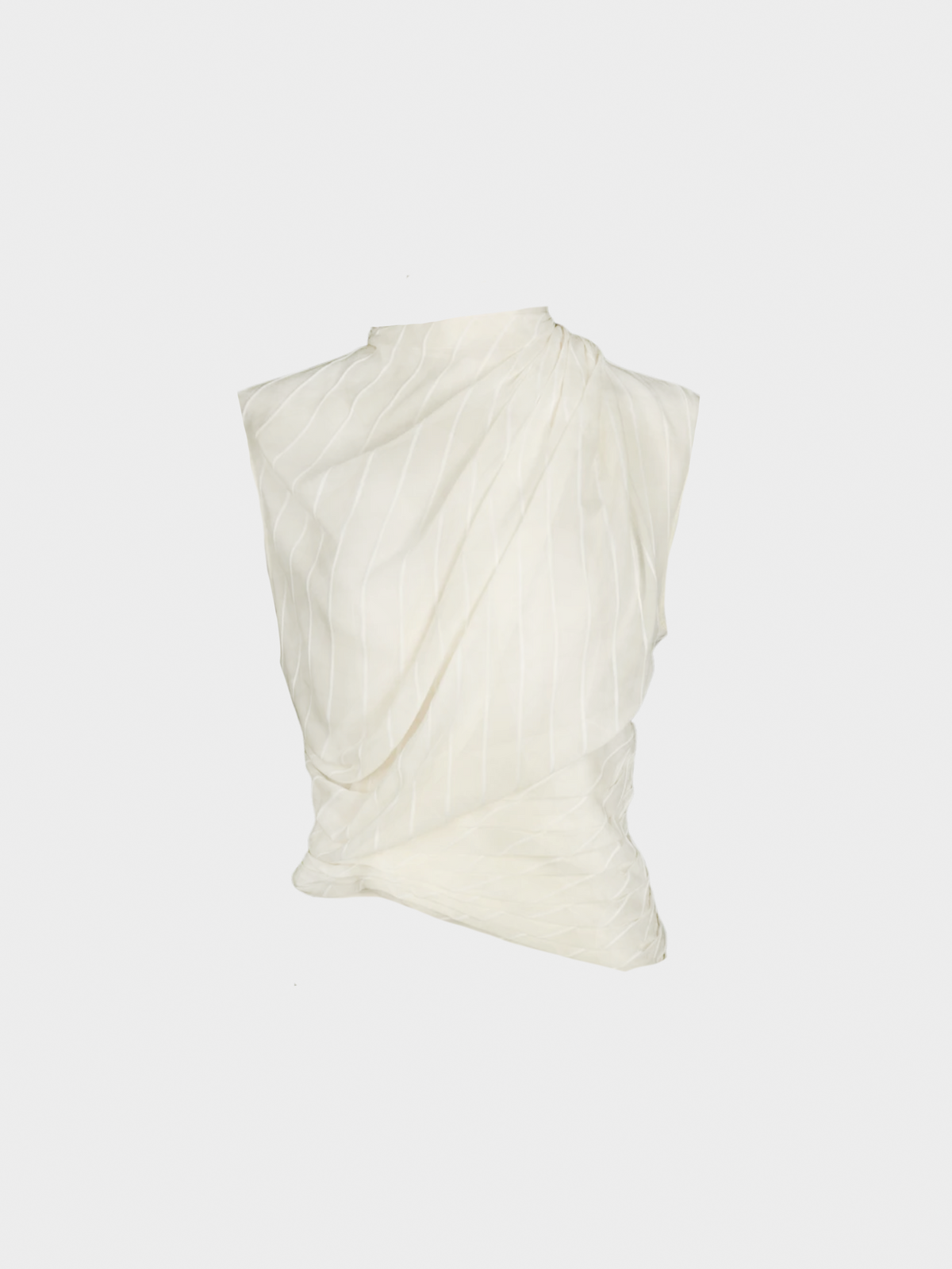 Christian Dior 1990s Cream Silk Top