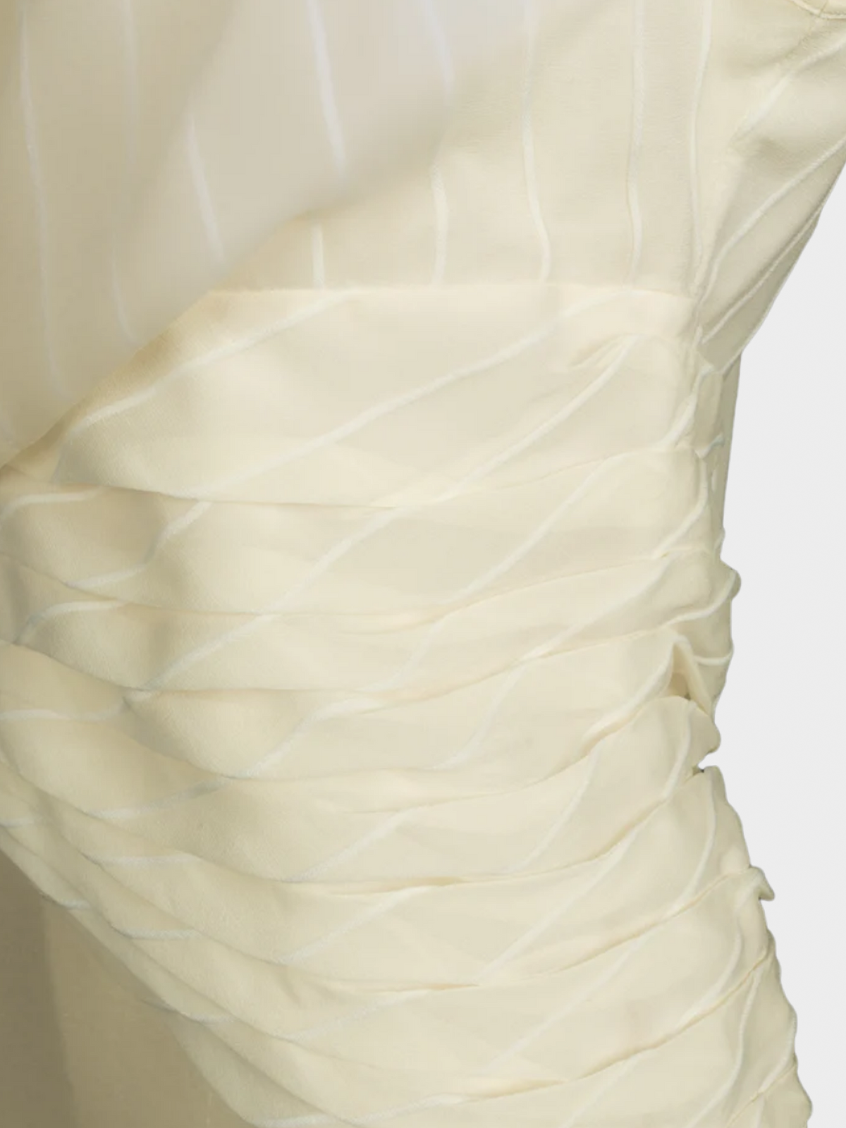Christian Dior 1990s Cream Silk Top